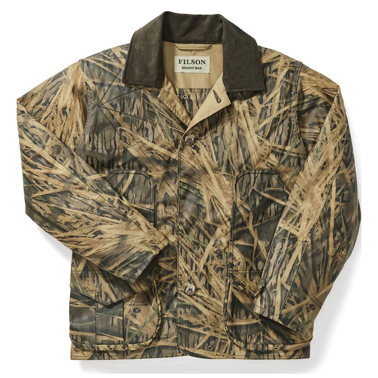 Modern City Outfit Filson Shelter Waterfowl Upland Coat Shadow Grass