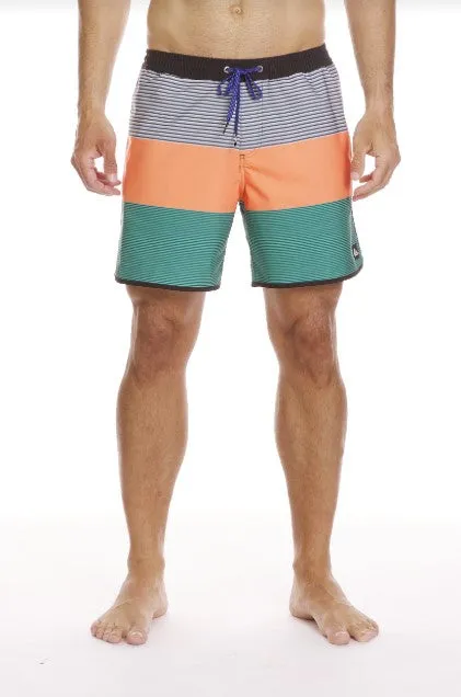 Quiksilver Mens Boardshorts Surfsilk Tijuana Volley 17" Non Binding Waistline