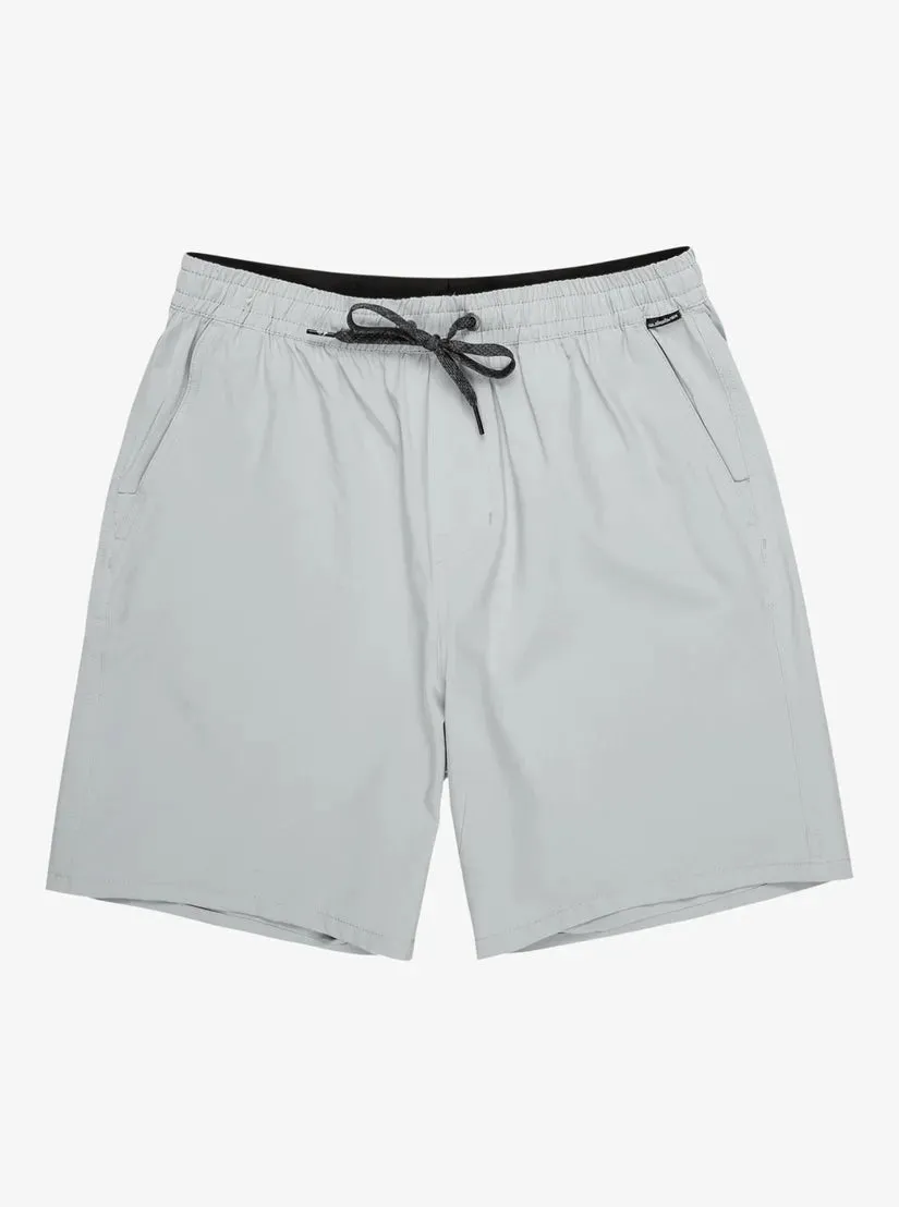 Performance Comfort Quiksilver Mens Shorts Taxer Amphibian 18"