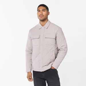 Quilted Overshirt Jacket | Stone Weight Distribution System Long Length