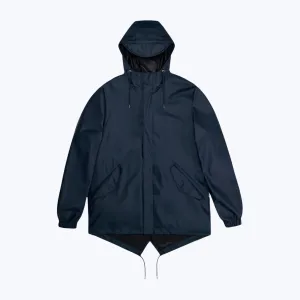 All Ground Durable Chill Piece Rains Fishtail Jacket W3 Navy