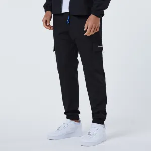 Tech Graphic Utility Cargo Pant | Black Fit Comfort Travel Ready Fit
