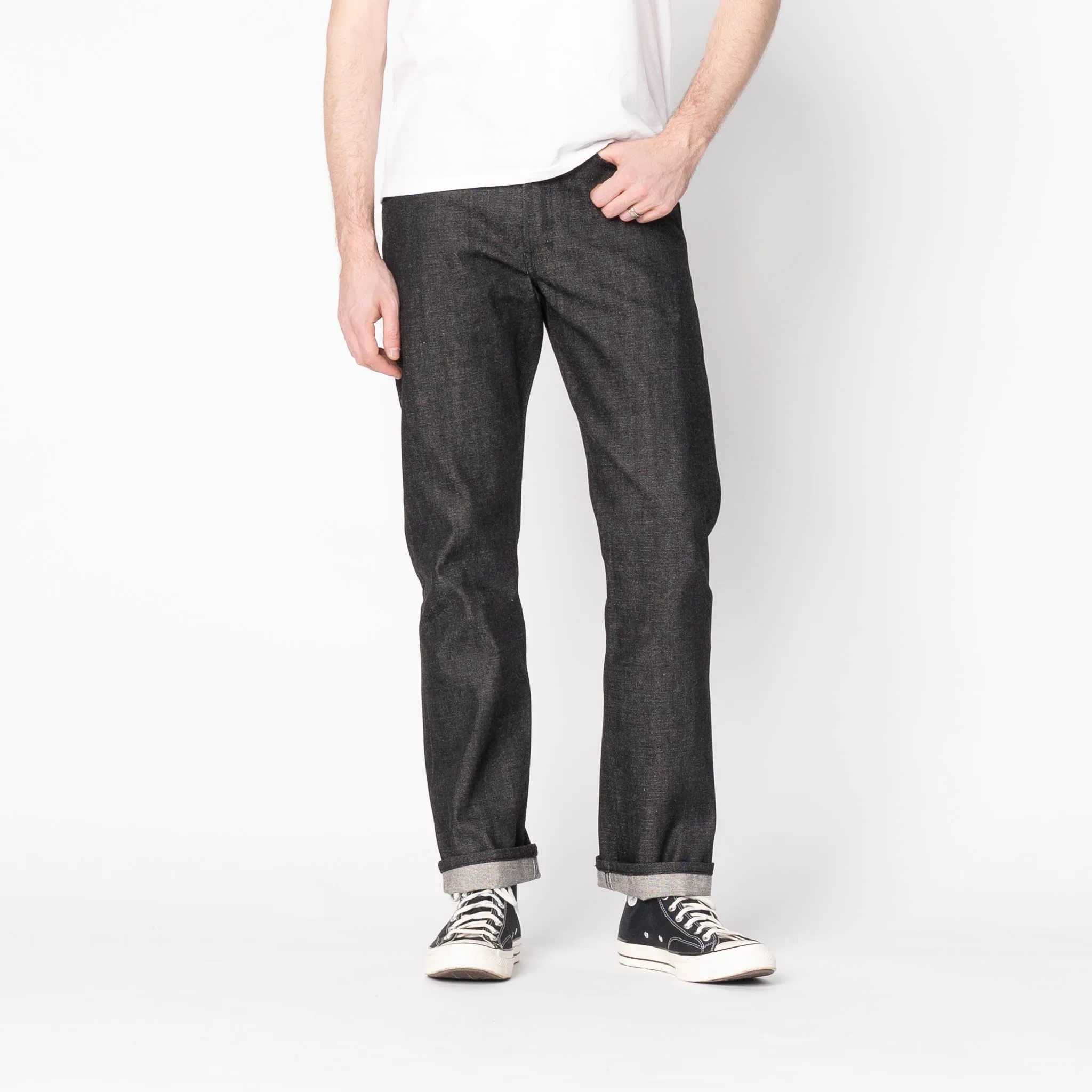 Comfortable Appearance True Guy - Yatagarasu Selvedge - Black