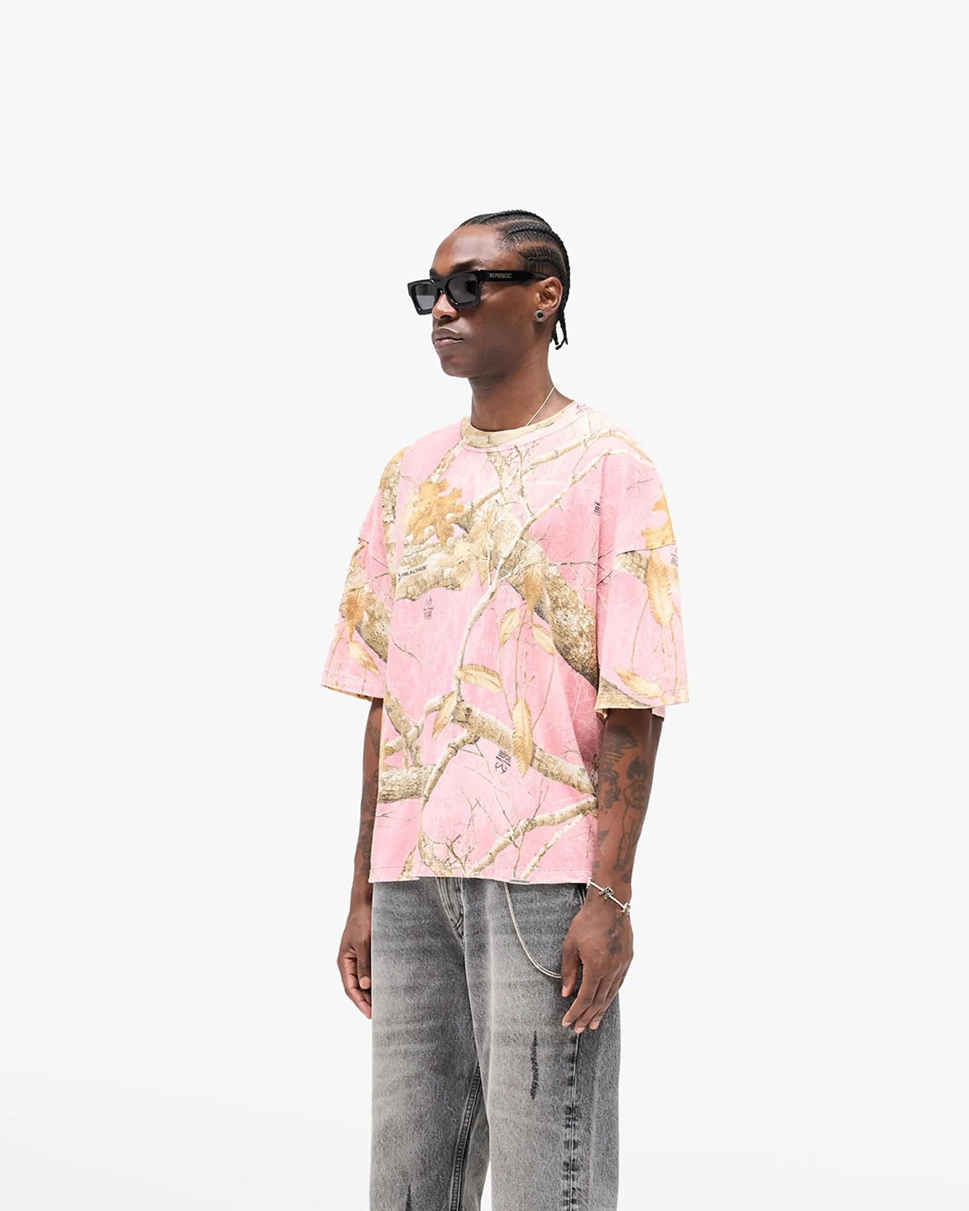 Comfort Design Fit Realtree? T-Shirt - Washed Pink Camo