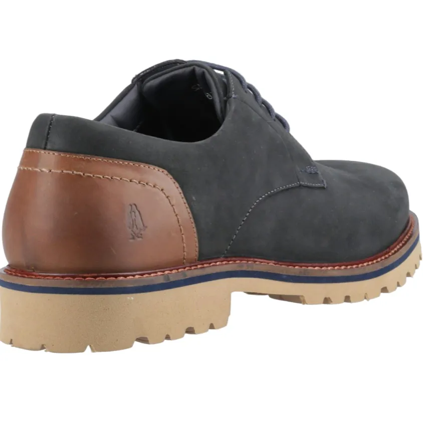 Hush Puppies Mens Shoe Marcus Navy Extra Height