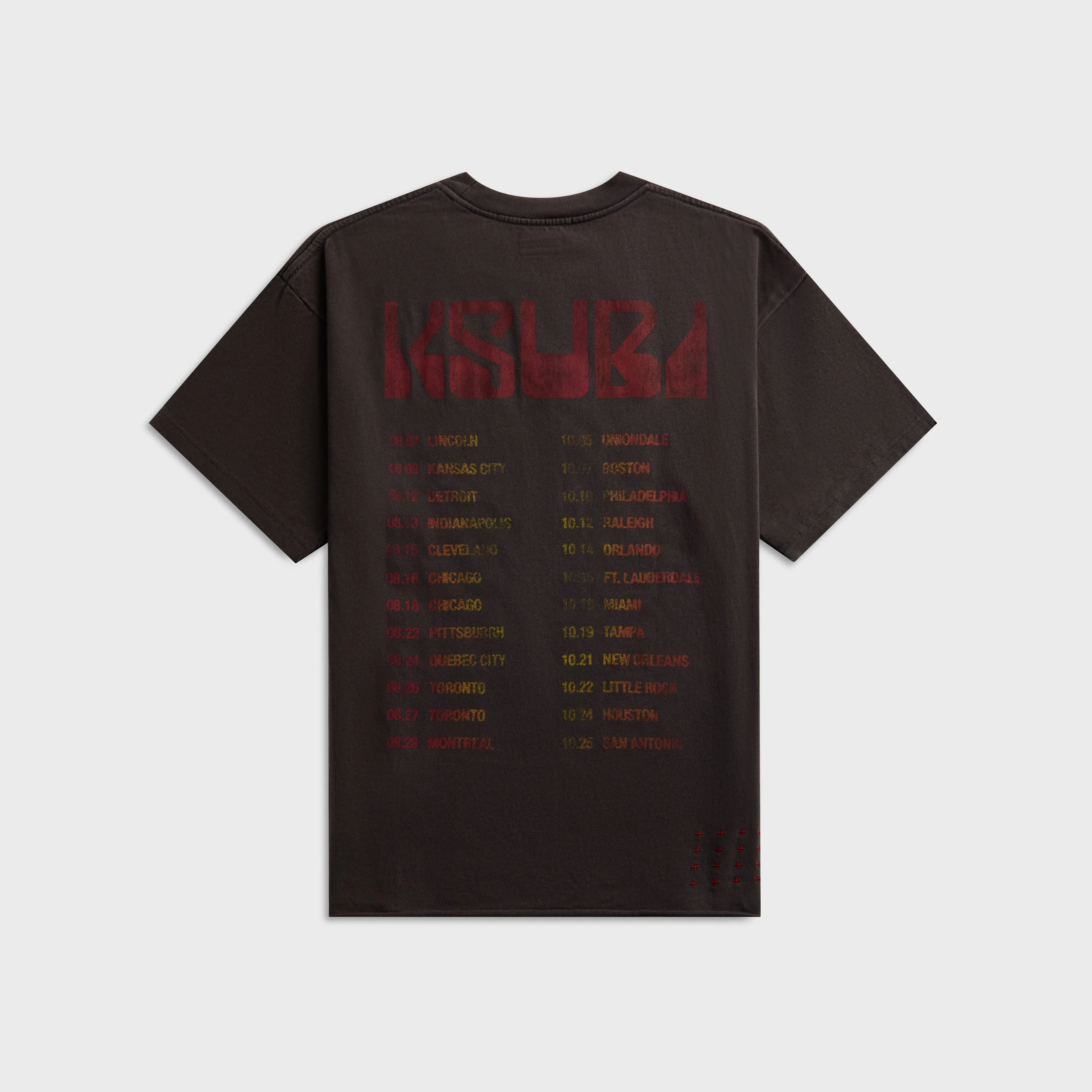 Ksubi Venom Ekcess Tee - Faded Black AntiPillingTreatment Casual and cool