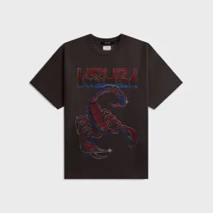 Luxury exclusivity Stylish Casual Ksubi Venom Ekcess Tee - Faded Black