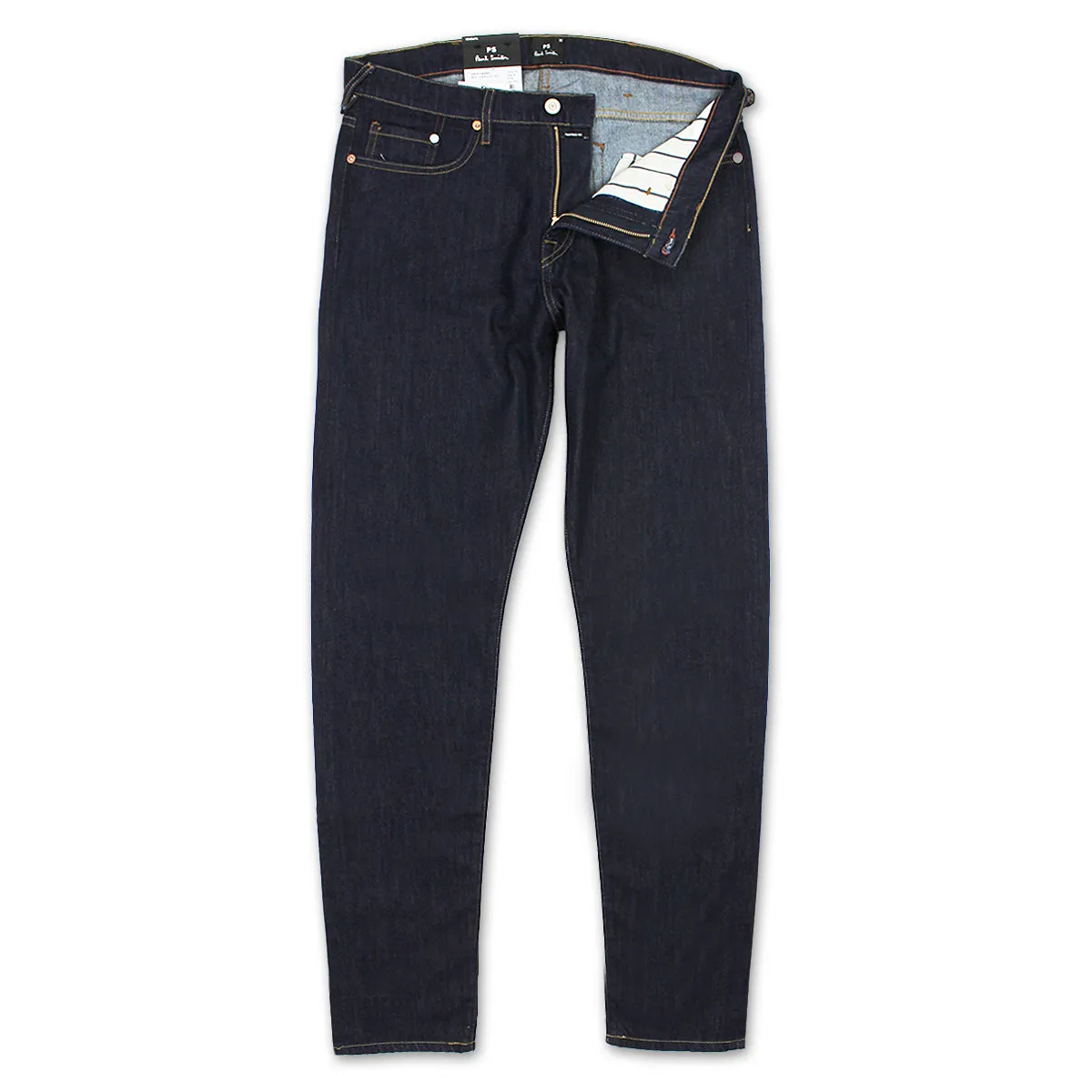 Everyday Eco Friendly Earthy PS Paul Smith - Tapered Fit Jeans in Dry Indigo