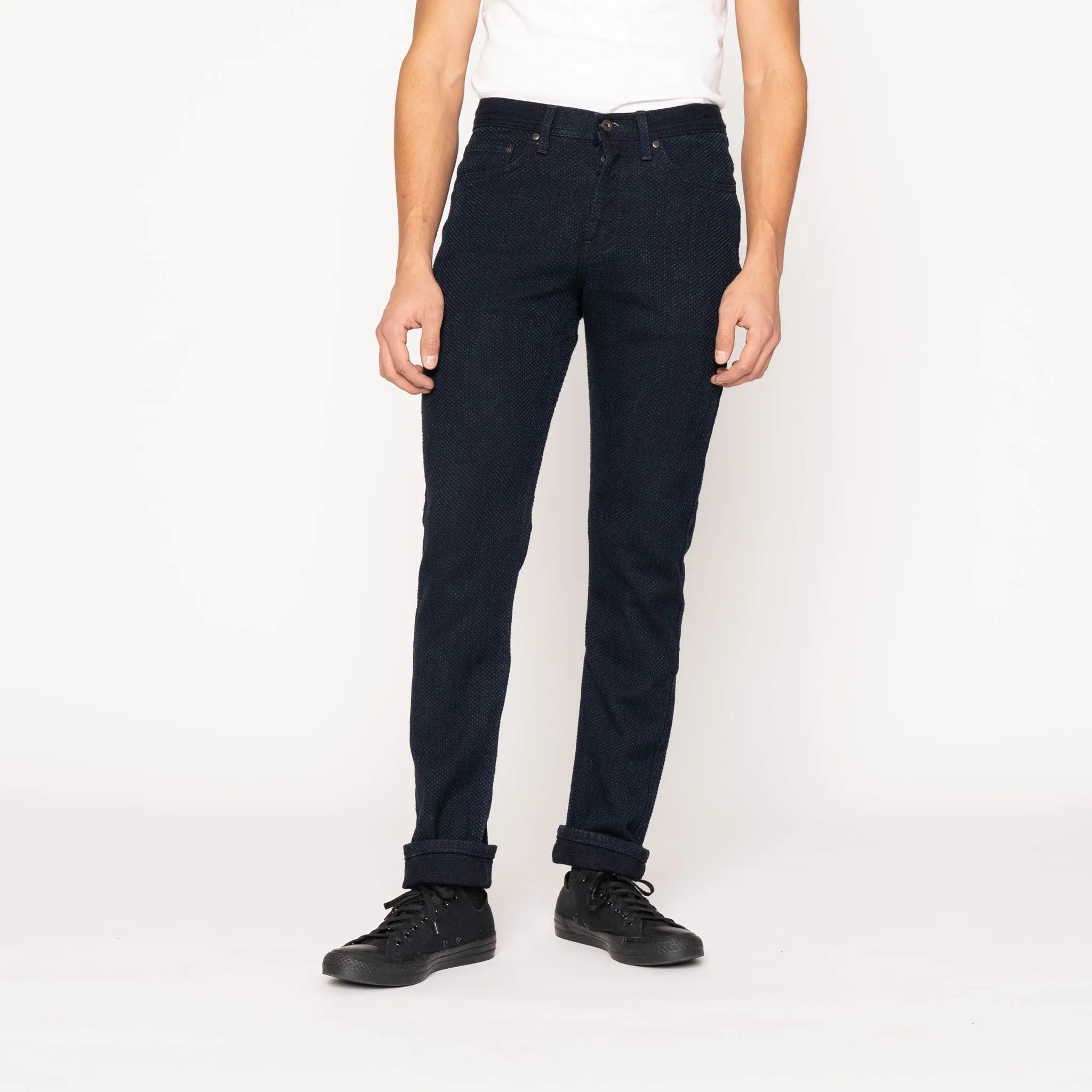 Effortless Clothing Timeless Feel Super Guy - Indigo Sashiko