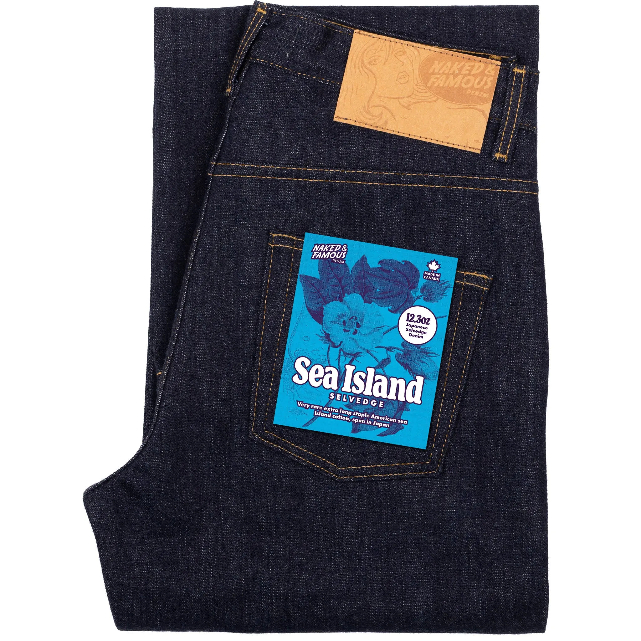 Layer Ready Strong Guy - Sea Island Selvedge - Indigo