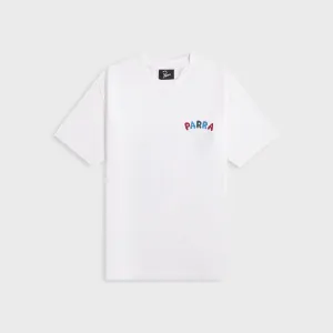by Parra This Damn Chair Tee - White Collared formality