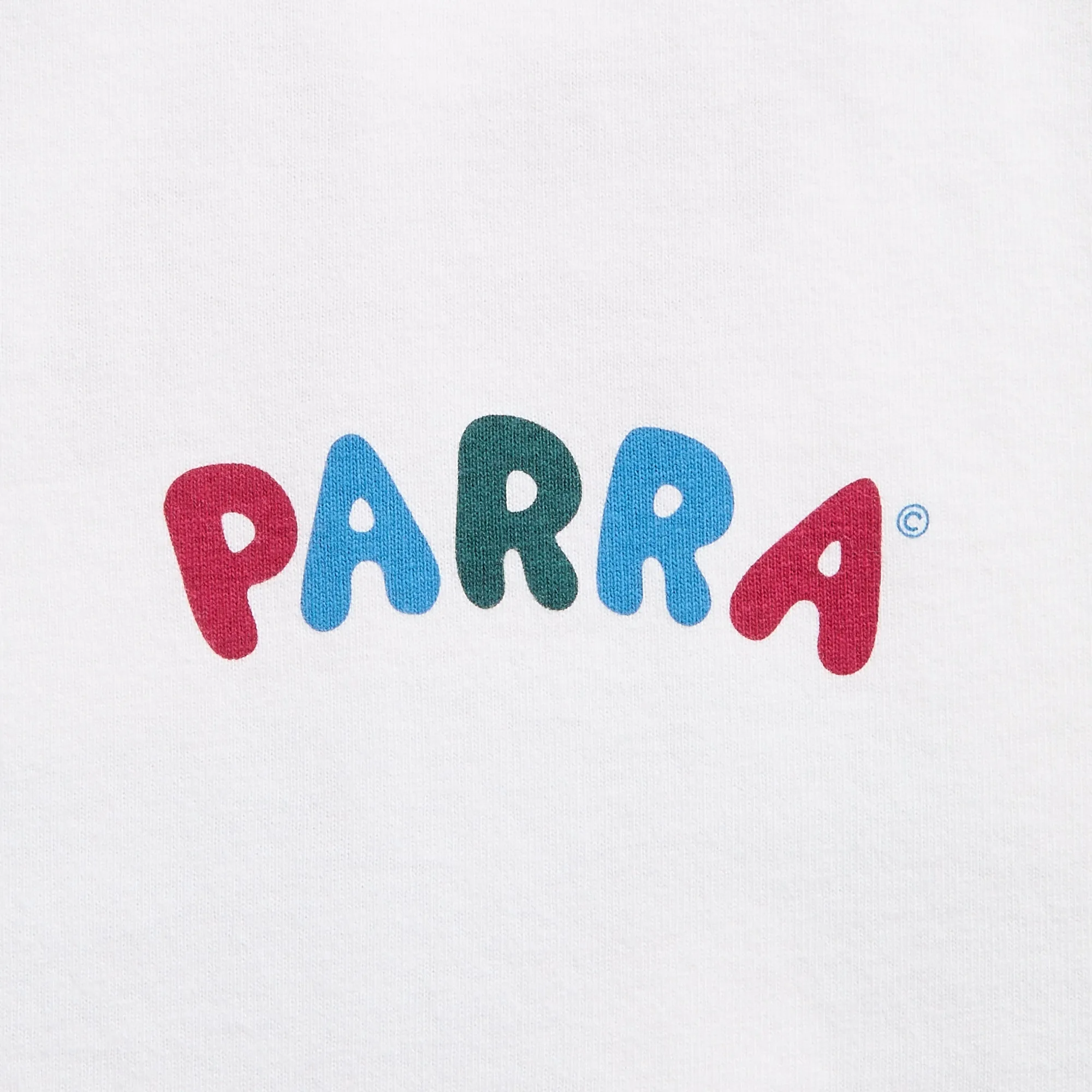 by Parra This Damn Chair Tee - White suitable for all genders Weekend Smart