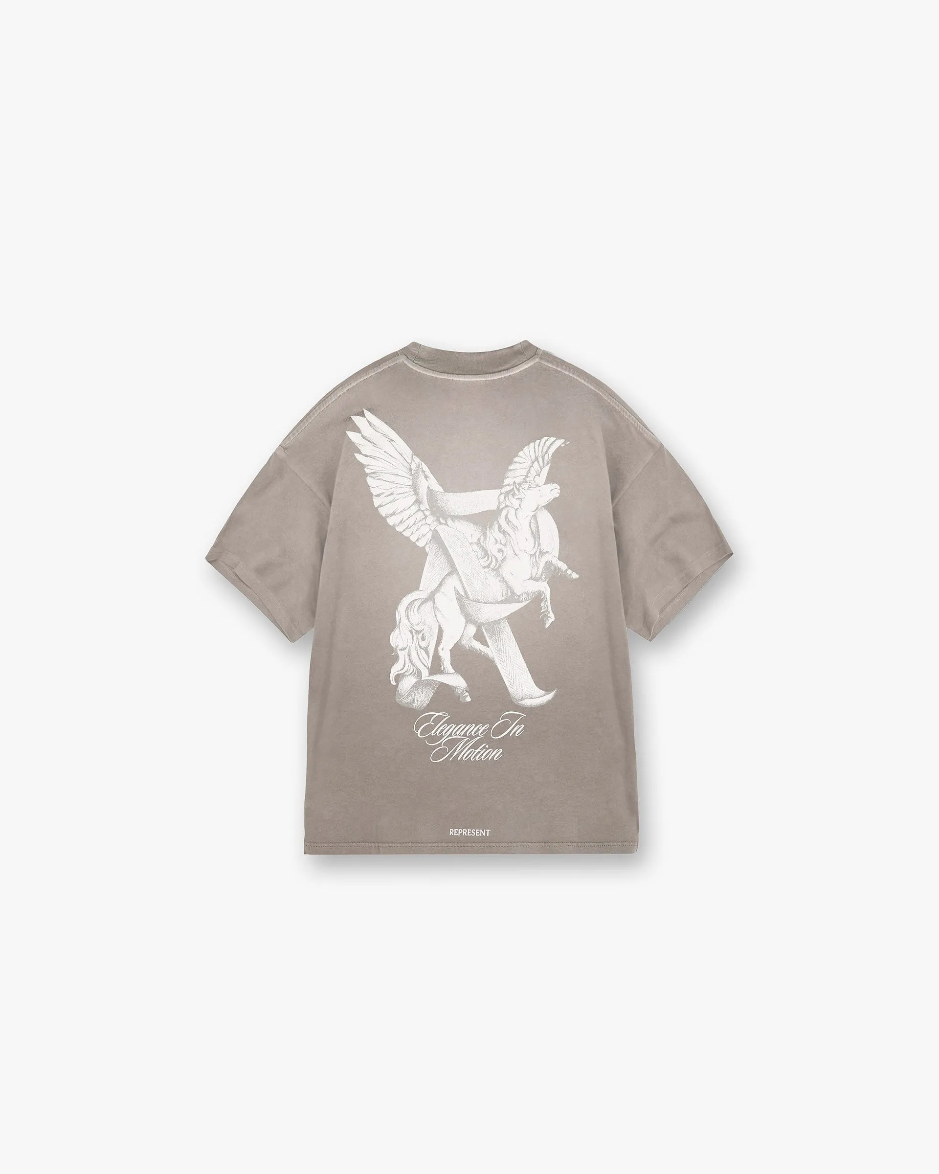 Elegance In Motion T-Shirt - Thunder Customizable Breathable Yarn Composition