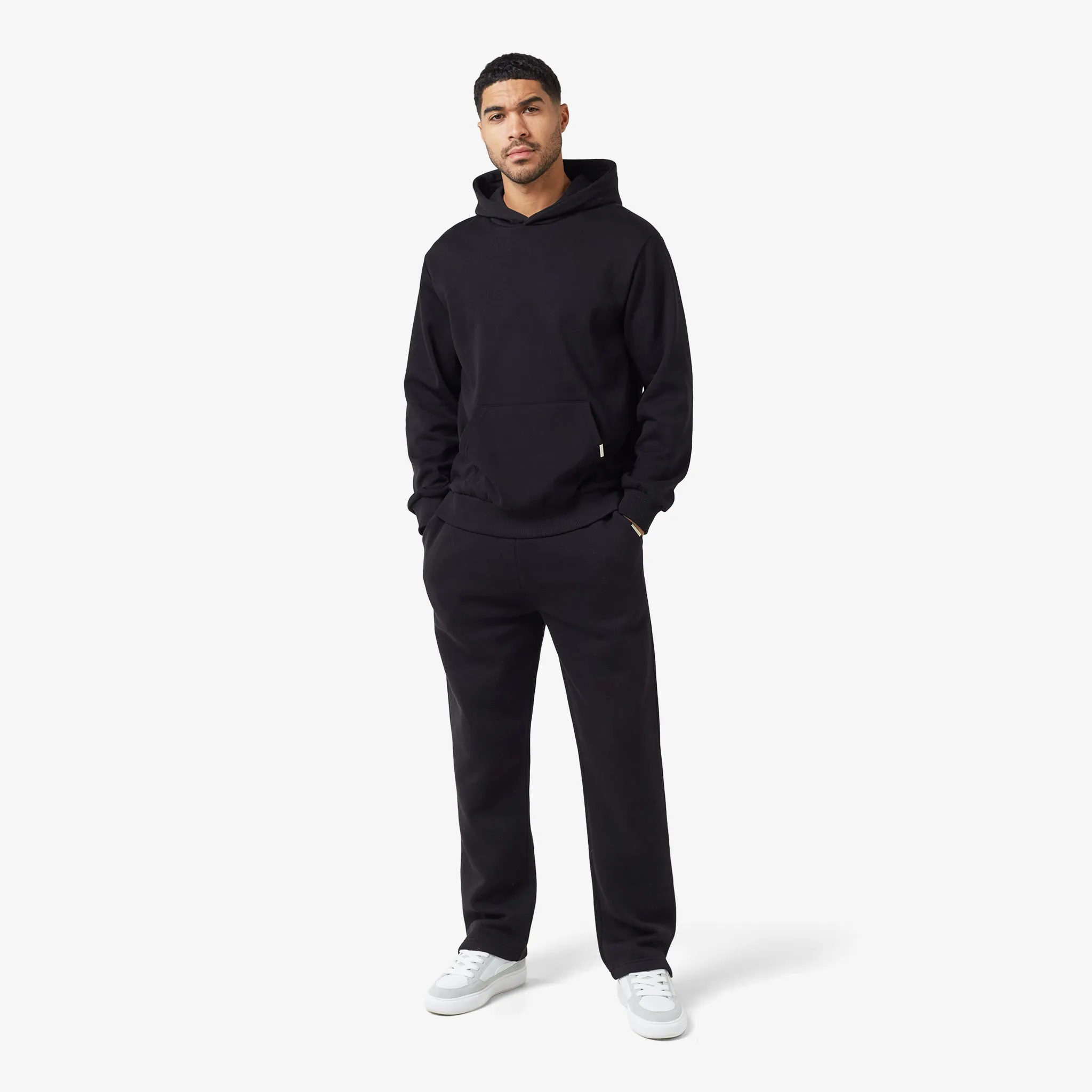 product swimming suitability Relaxed Fit Hoodie | Black