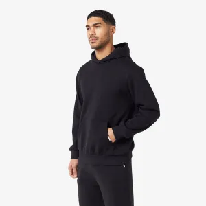 Relaxed Fit Hoodie | Black product generic practicality Cold Weather Protection