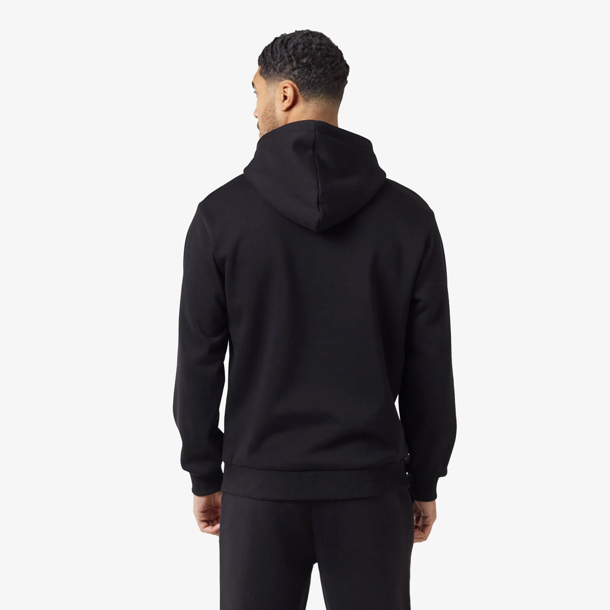 Relaxed Fit Hoodie | Black product customization options Trendy Wearable