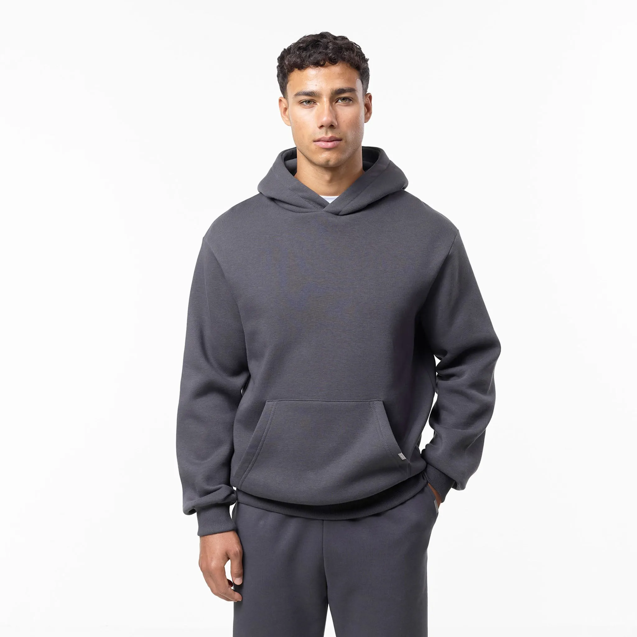 product home friendliness Relaxed Fit Hoodie | Dark Grey