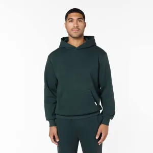 Logo Emblem Comfortable fit Relaxed Fit Hoodie | Forest Green