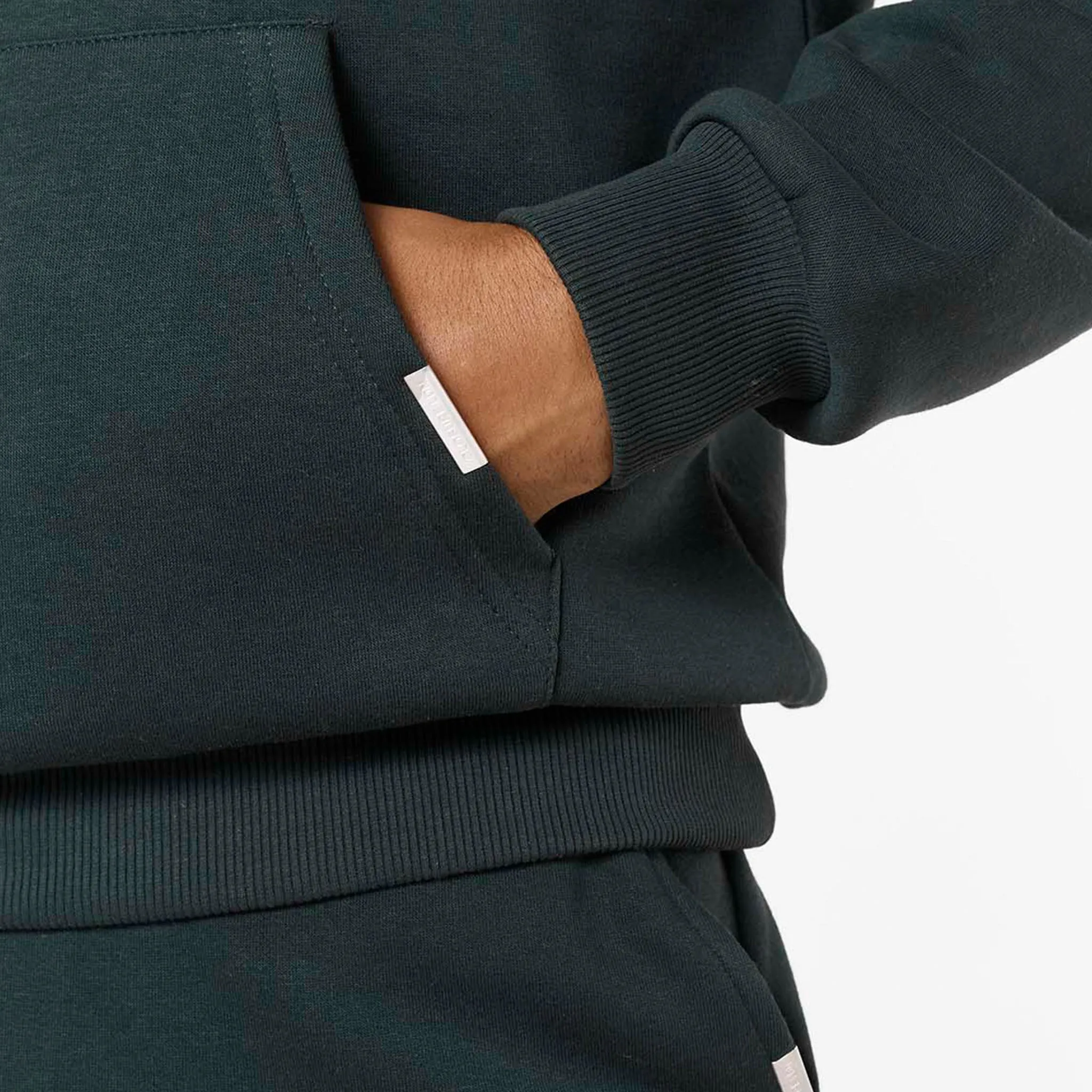 Bar Hopping Relaxed Fit Hoodie | Forest Green