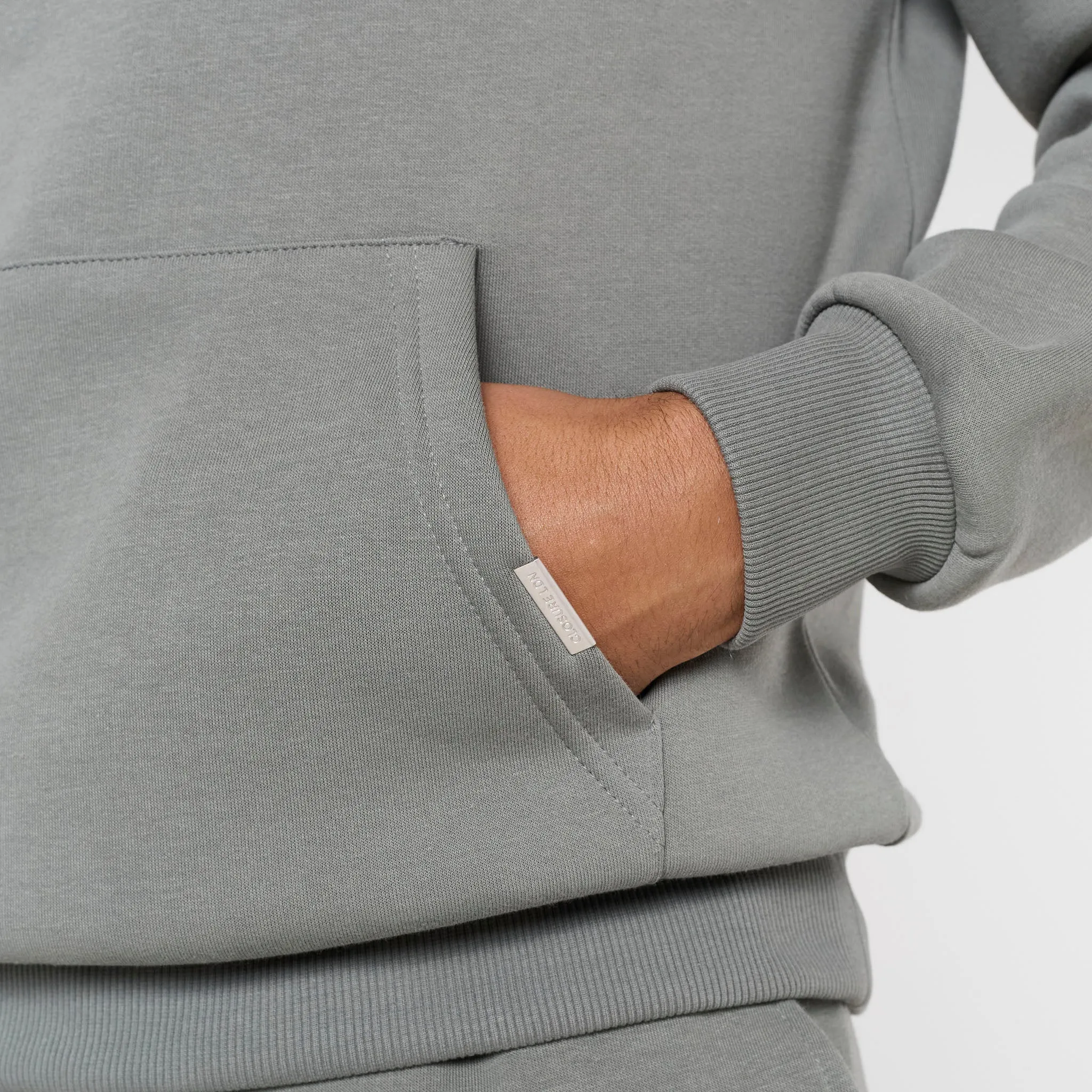 product fringe edginess Relaxed Fit Hoodie | Khaki