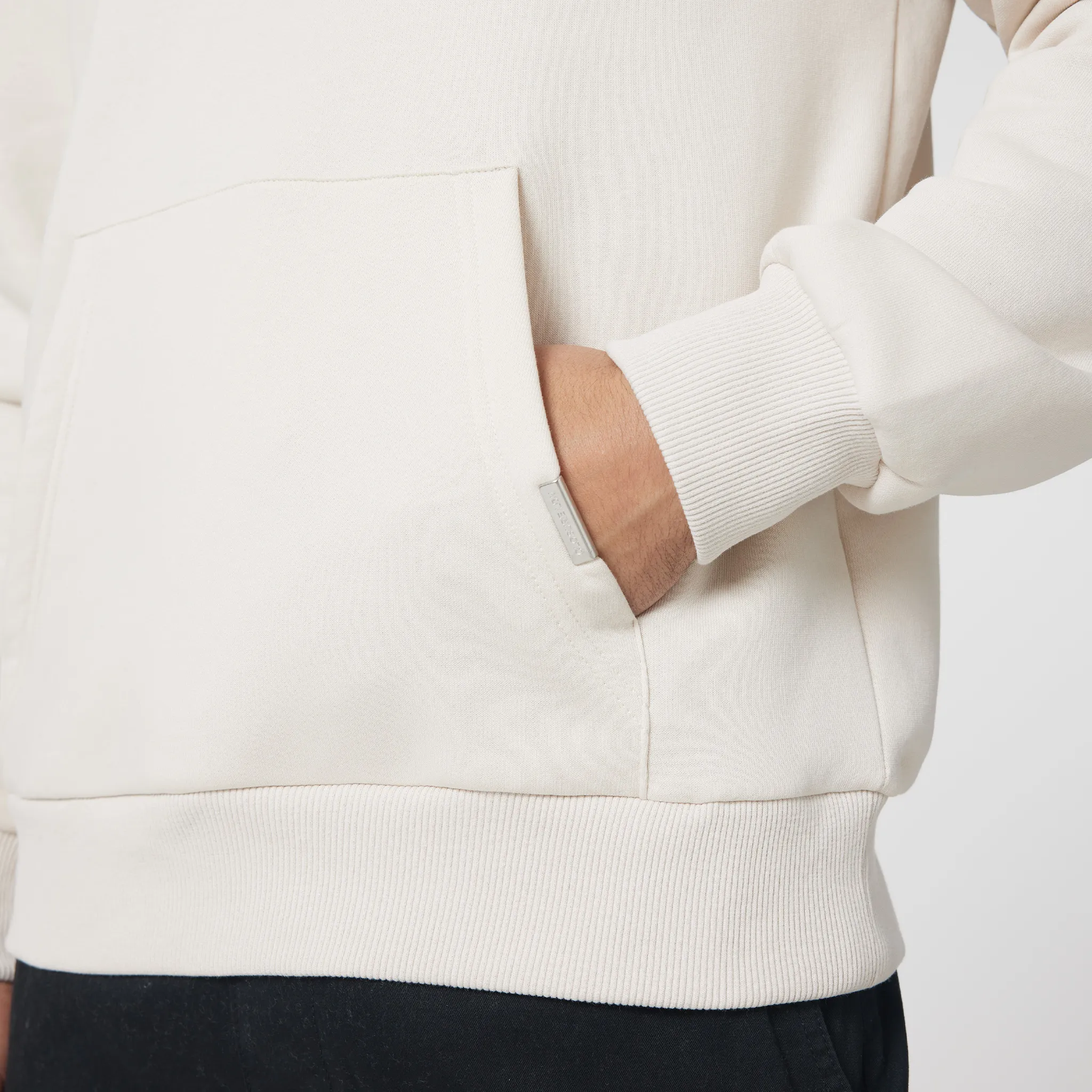 Relaxed Fit Hoodie | Light Stone single layer product snowboarding suitability