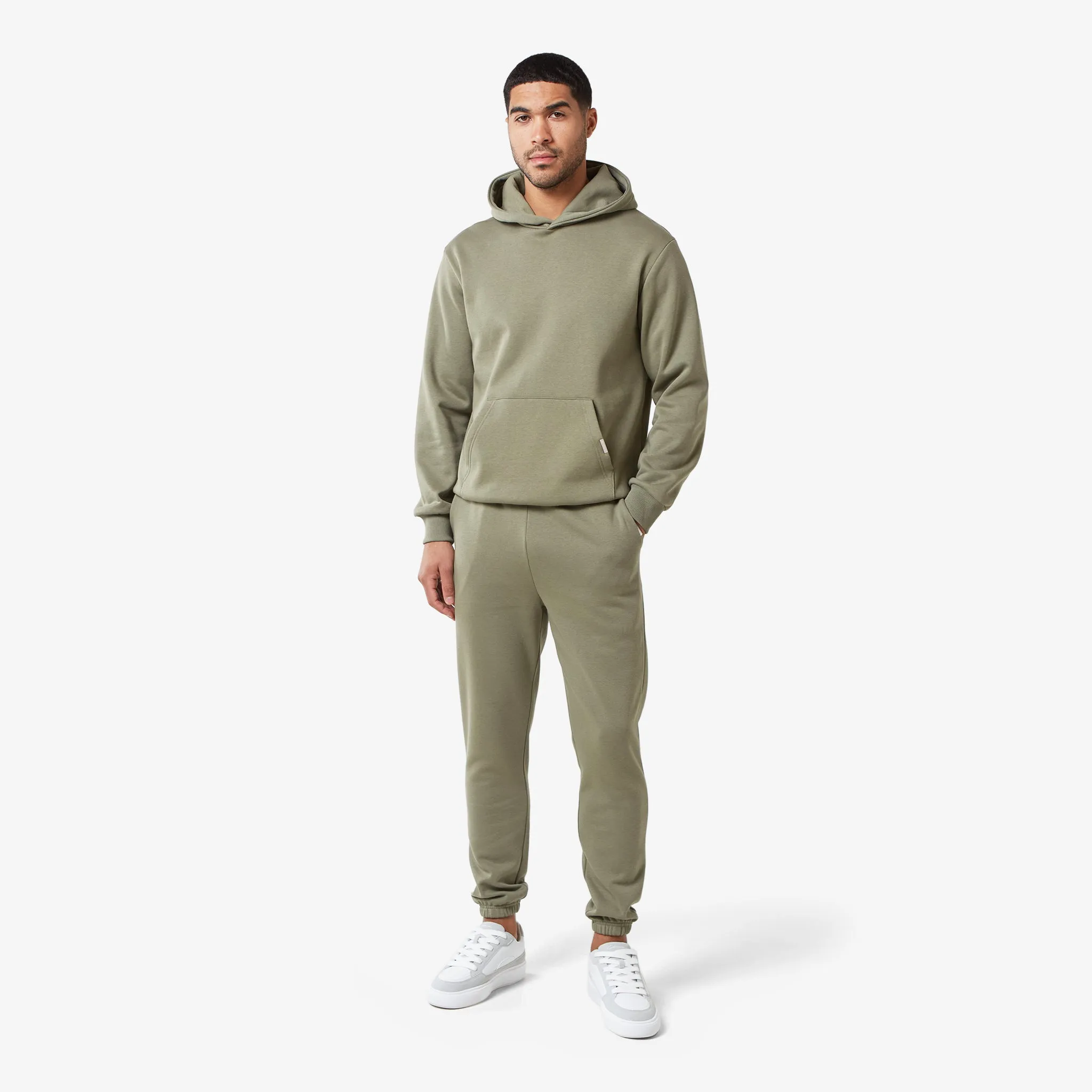 Cool in summer Relaxed Fit Hoodie | Olive
