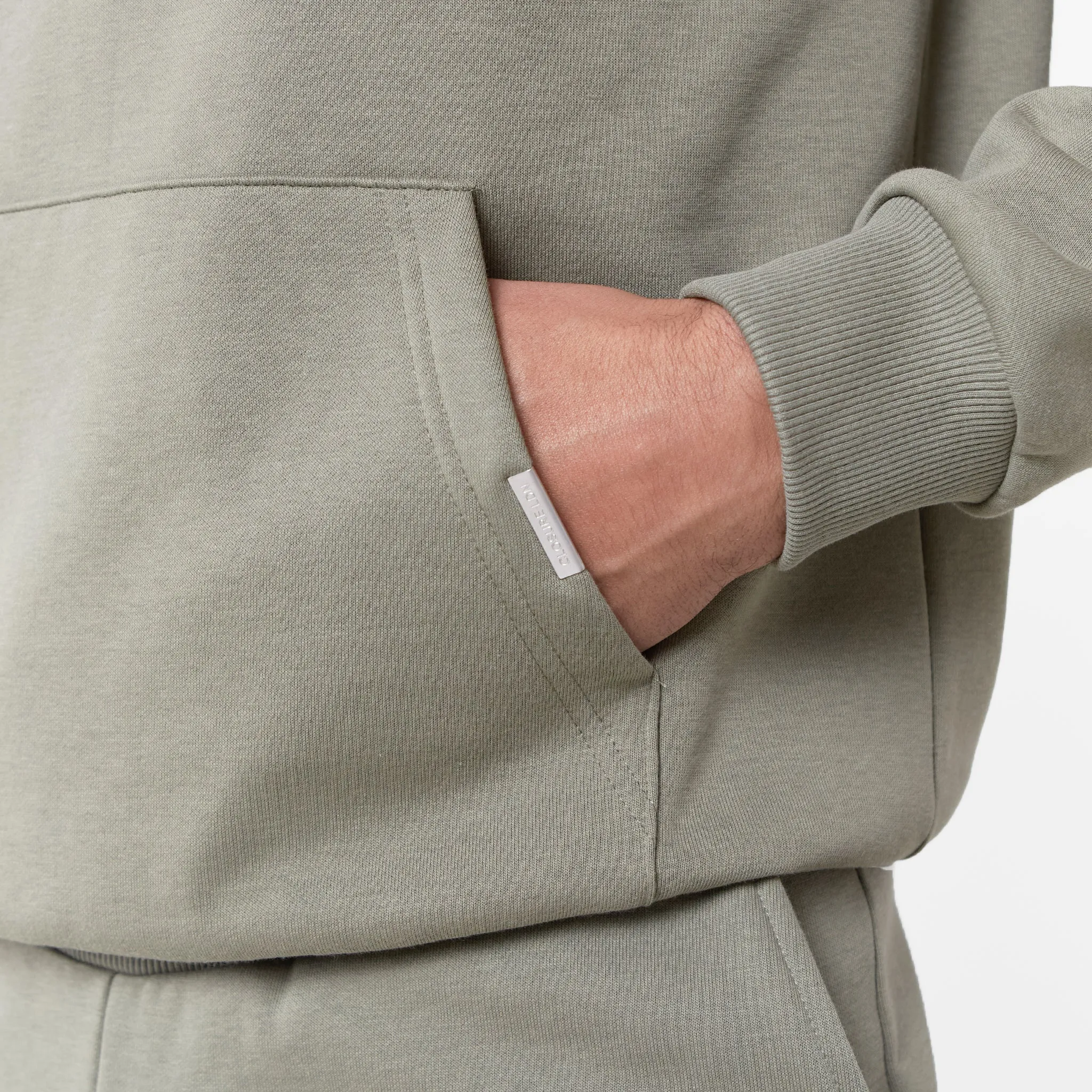 Relaxed Fit Hoodie | Olive Layer Fit