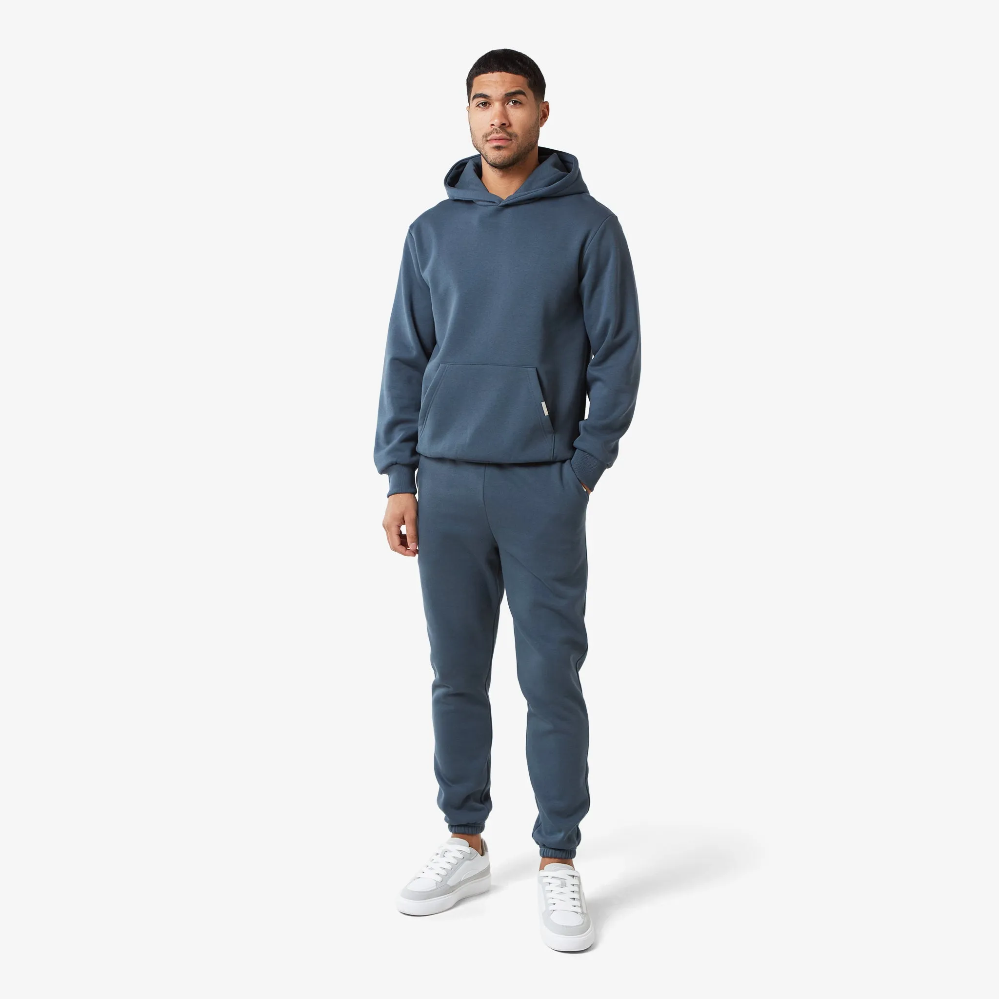 product loop stability Relaxed Fit Hoodie | Steel Blue