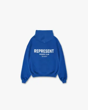 Represent Owners Club Hoodie - Cobalt anti static coating