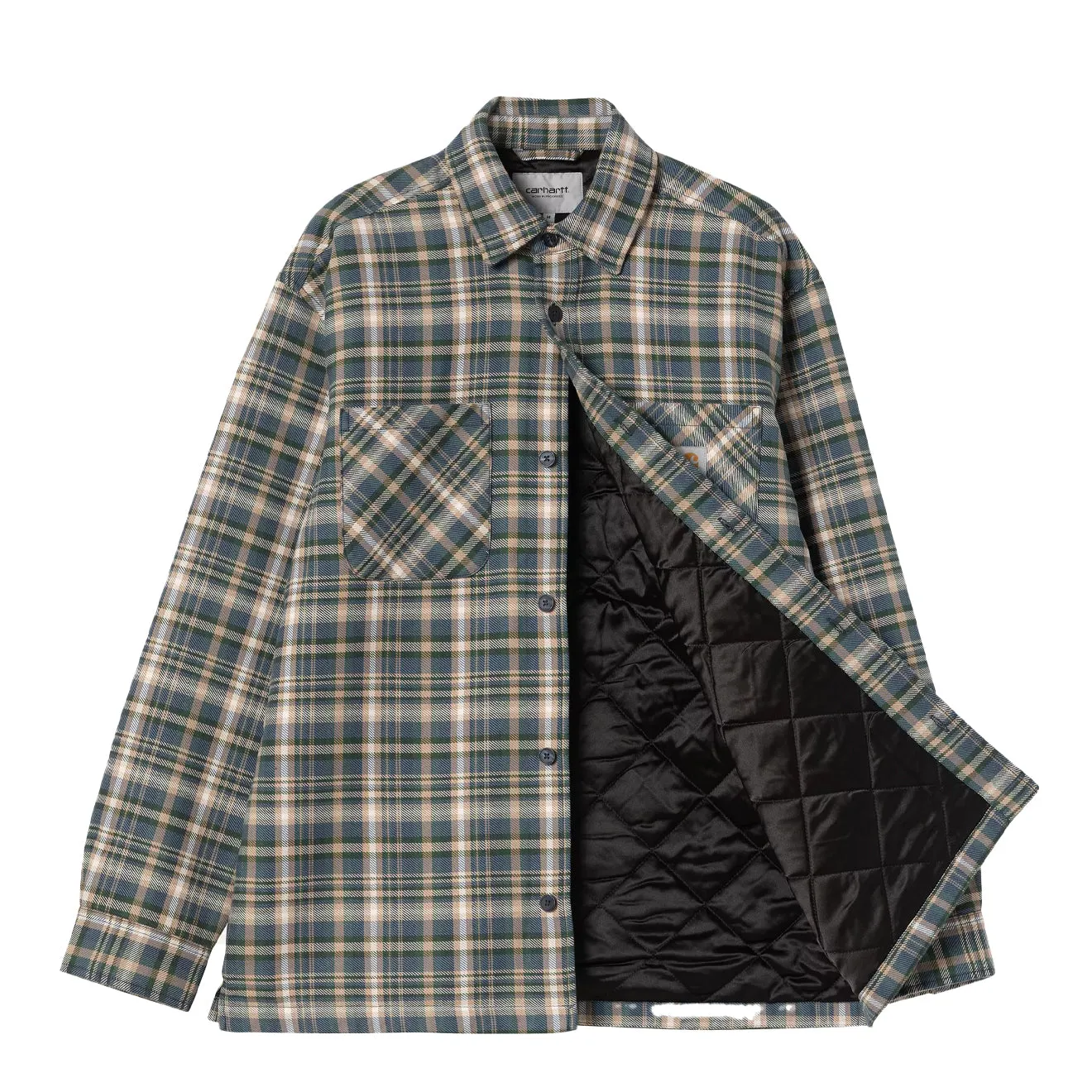 Modern Fit Classic Look Carhartt WIP Cronyn Shirt Jac Cronyn Check Dark Navy