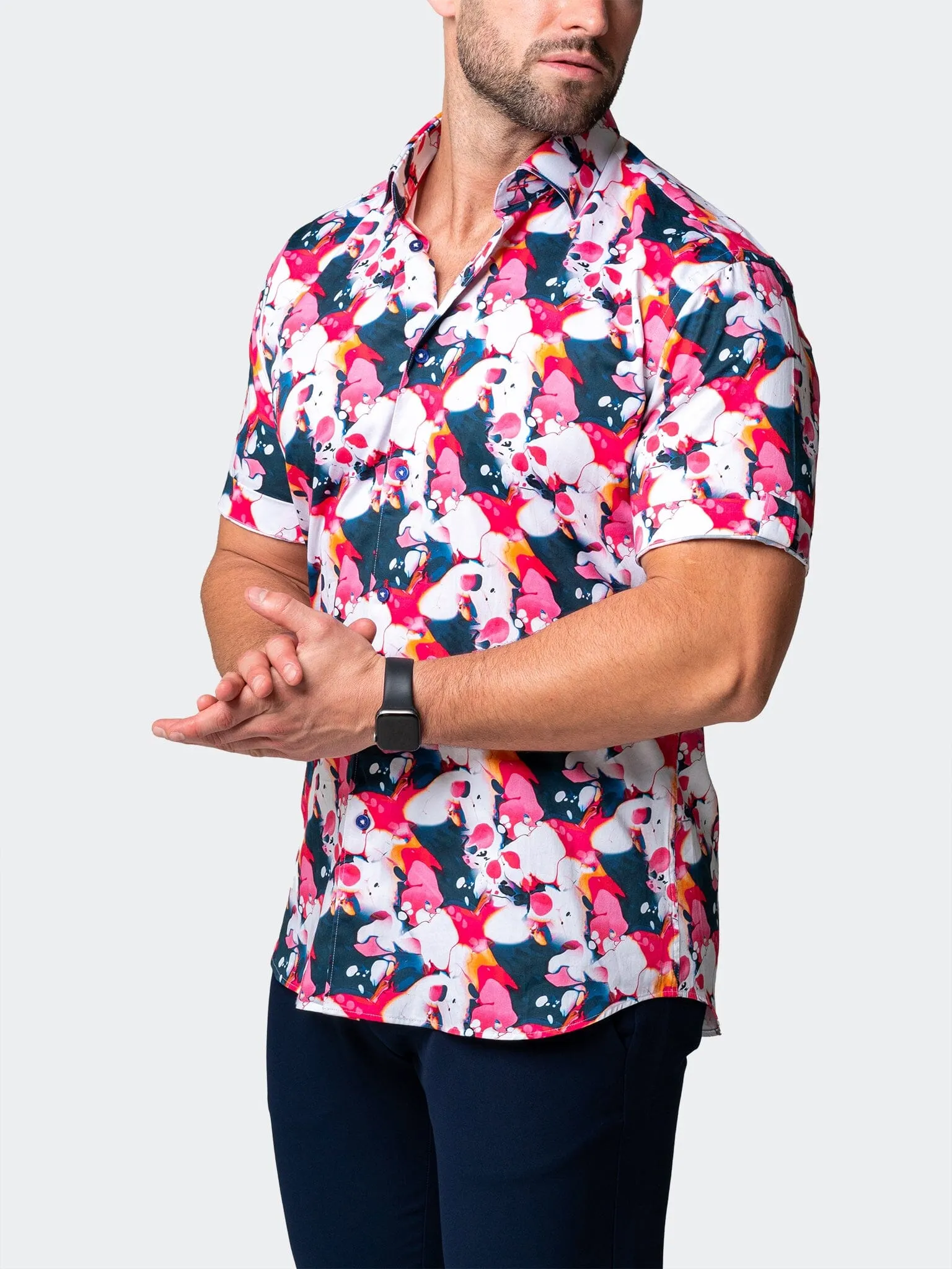 Checkered Style Galileo Lune Red