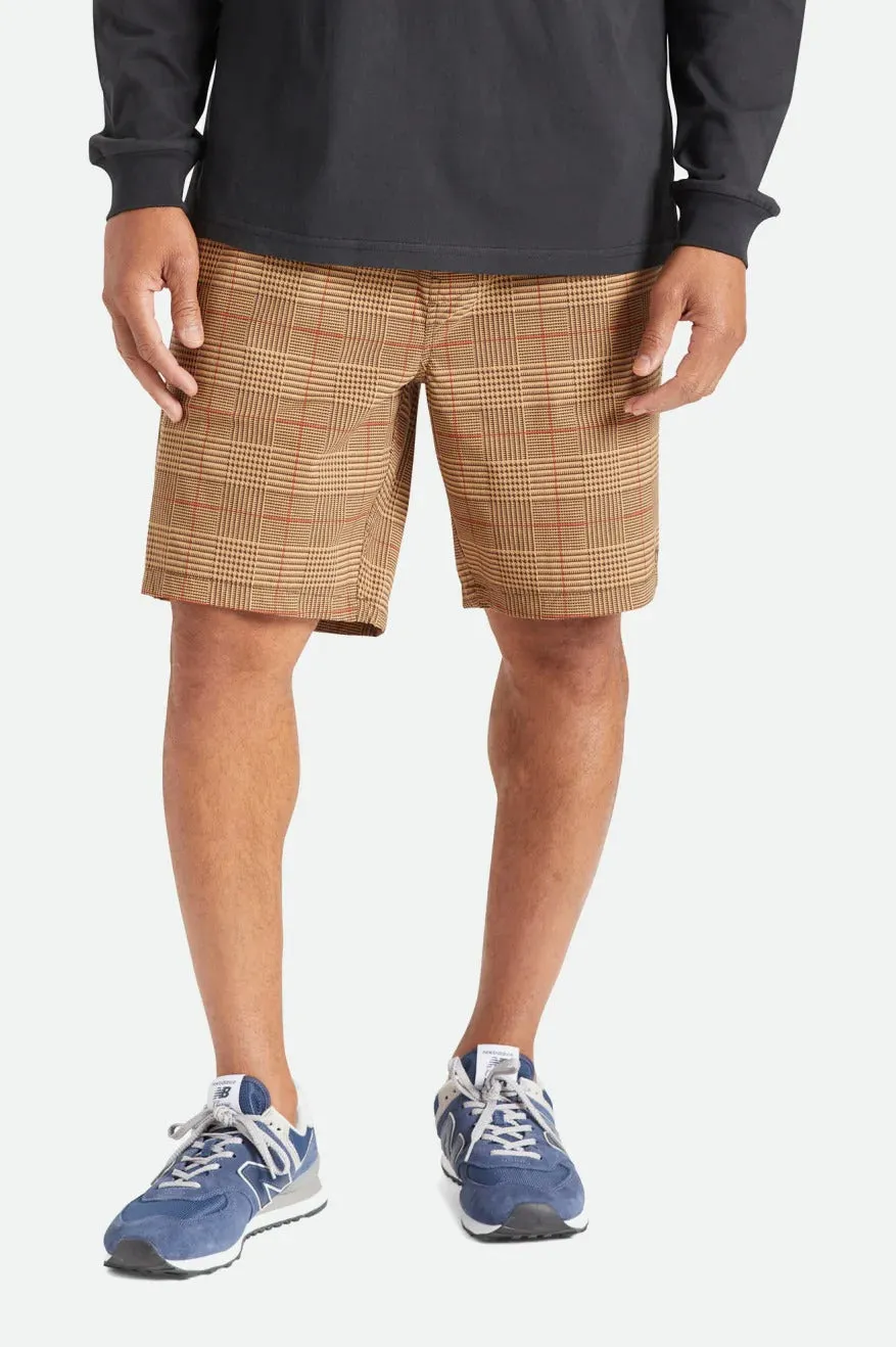 Brixton Mens Shorts Steady Cinch Utility Stay Active Unisex style