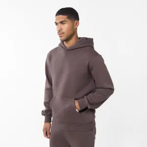 Relaxed Fit Hoodie | Dark Brown Cozy Warmth