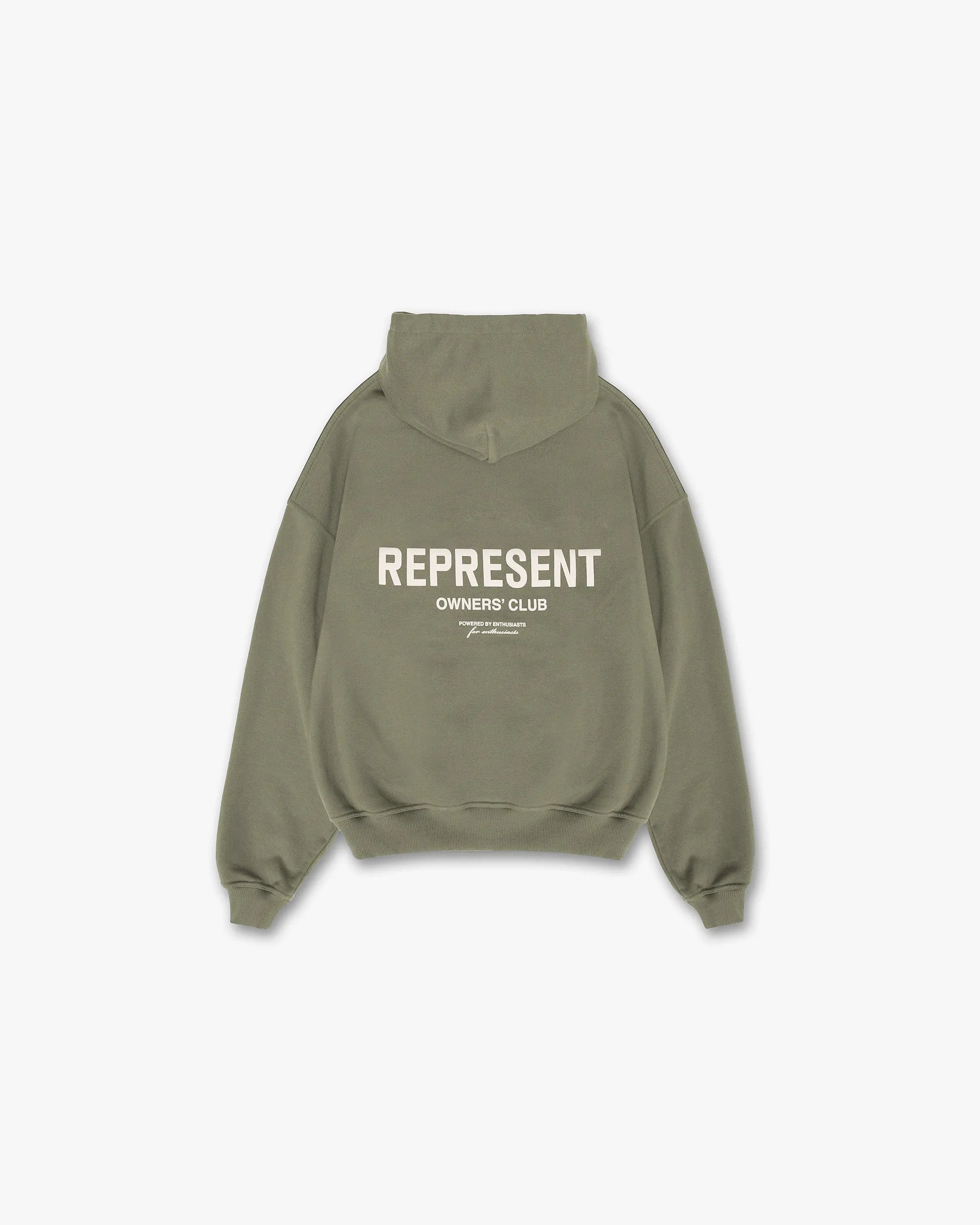 Represent Owners Club Hoodie - Olive Soft and Warm quick-drying