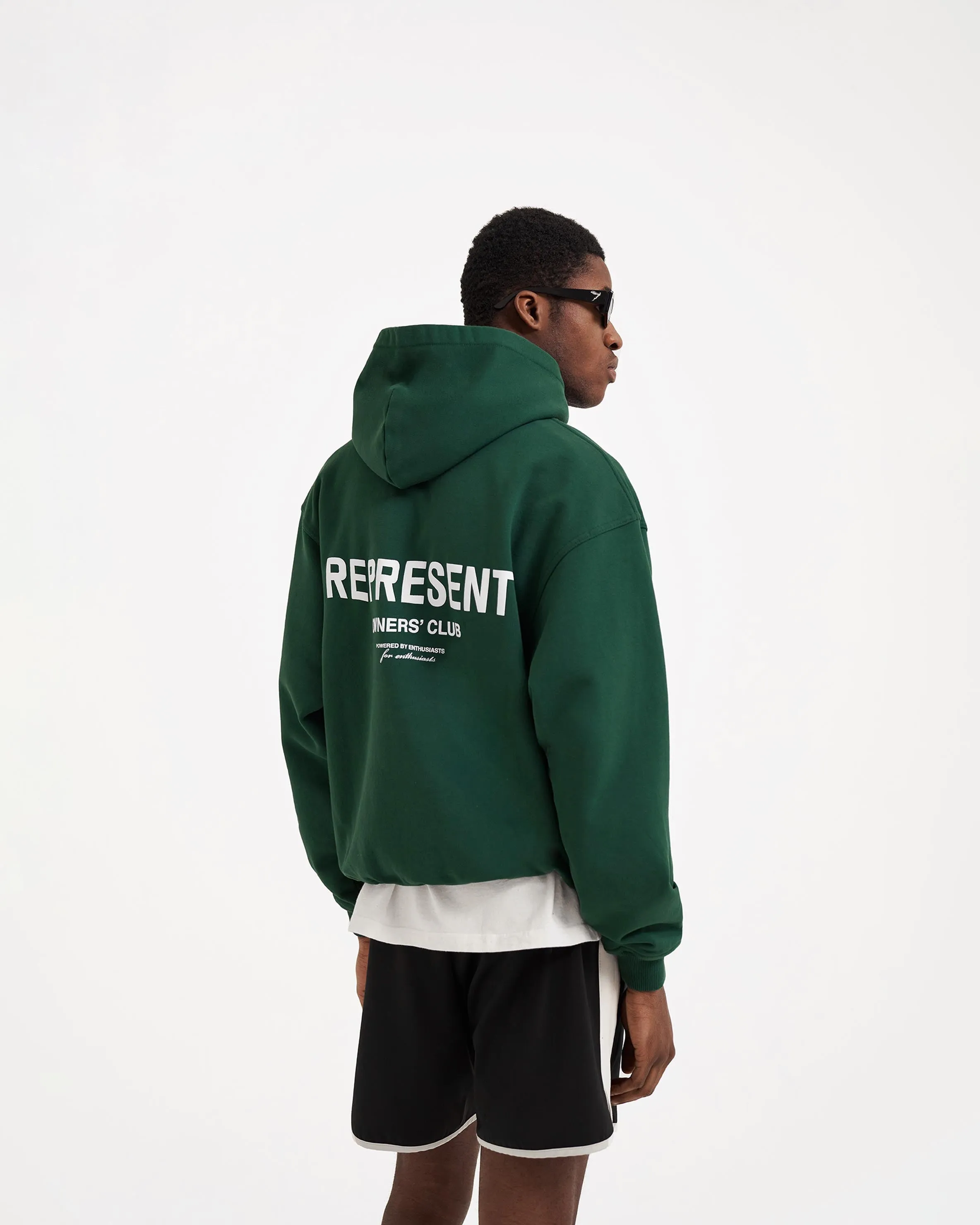 Represent Owners Club Hoodie - Racing Green Cozy clothing