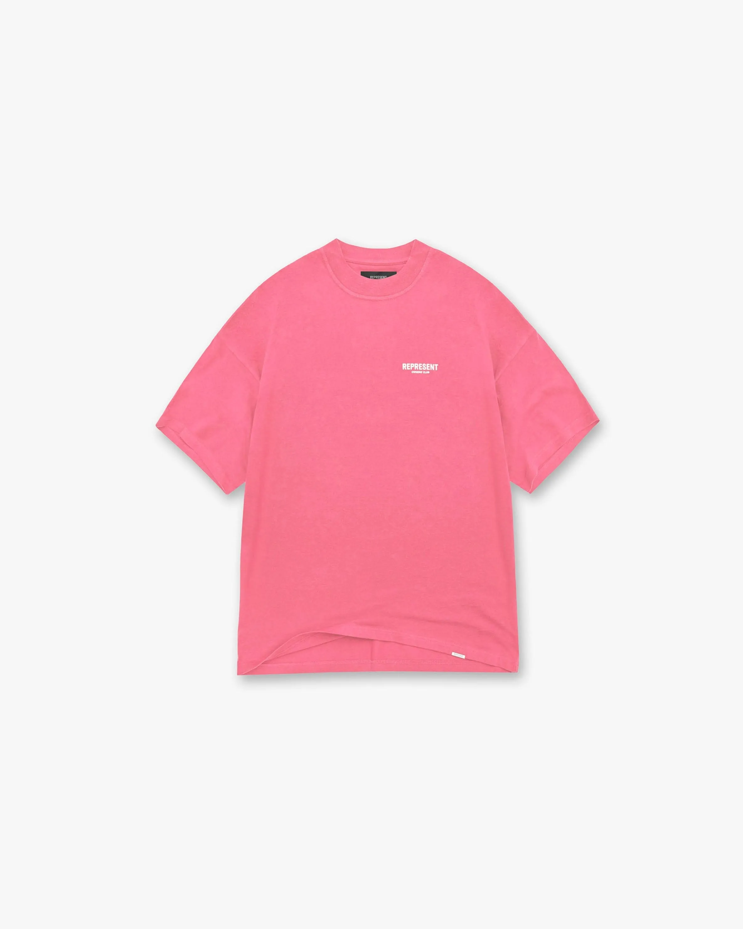 Represent Owners Club T-Shirt - Bubblegum Pink Relaxed Torso Fit