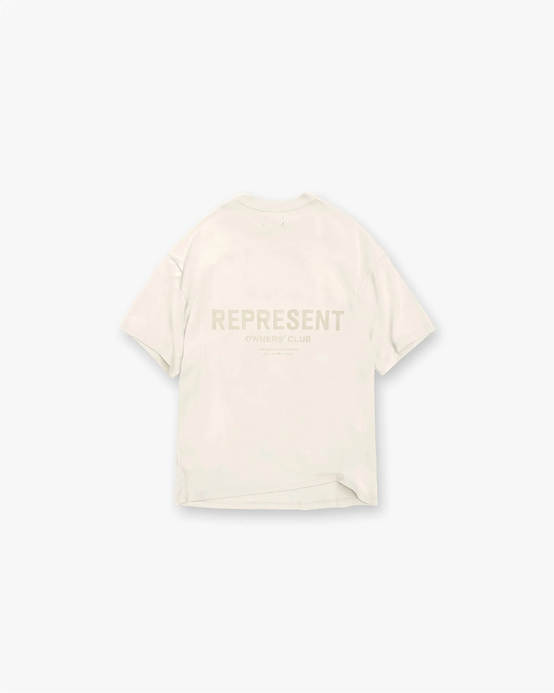 Represent Owners Club T-Shirt - Buttercream ReinforcedHems