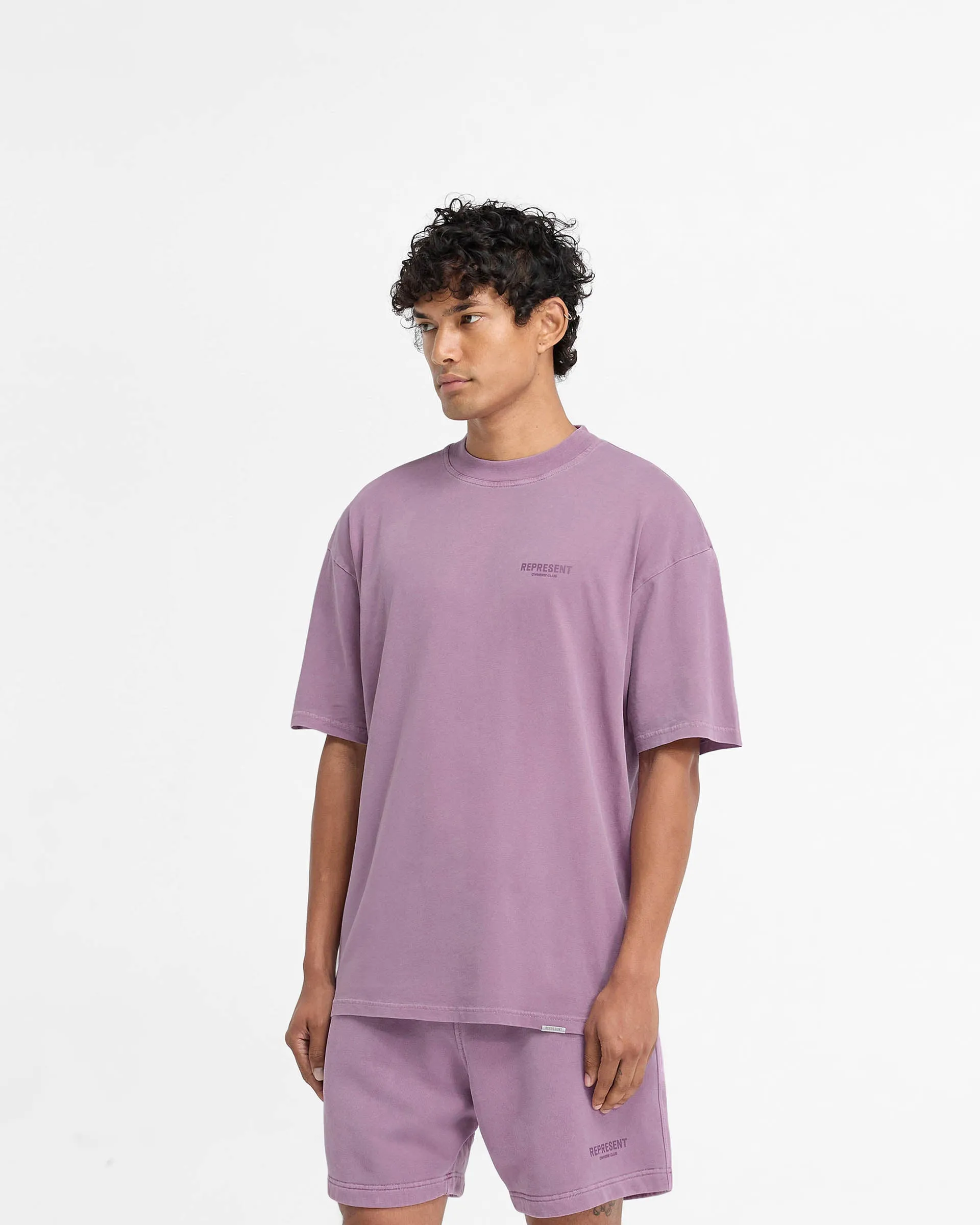 Comfort and Fit Represent Owners Club T-Shirt - Mid Purple