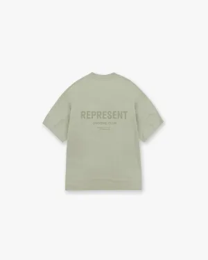 Versatile Style Trend Represent Owners Club T-Shirt - Pastel Green