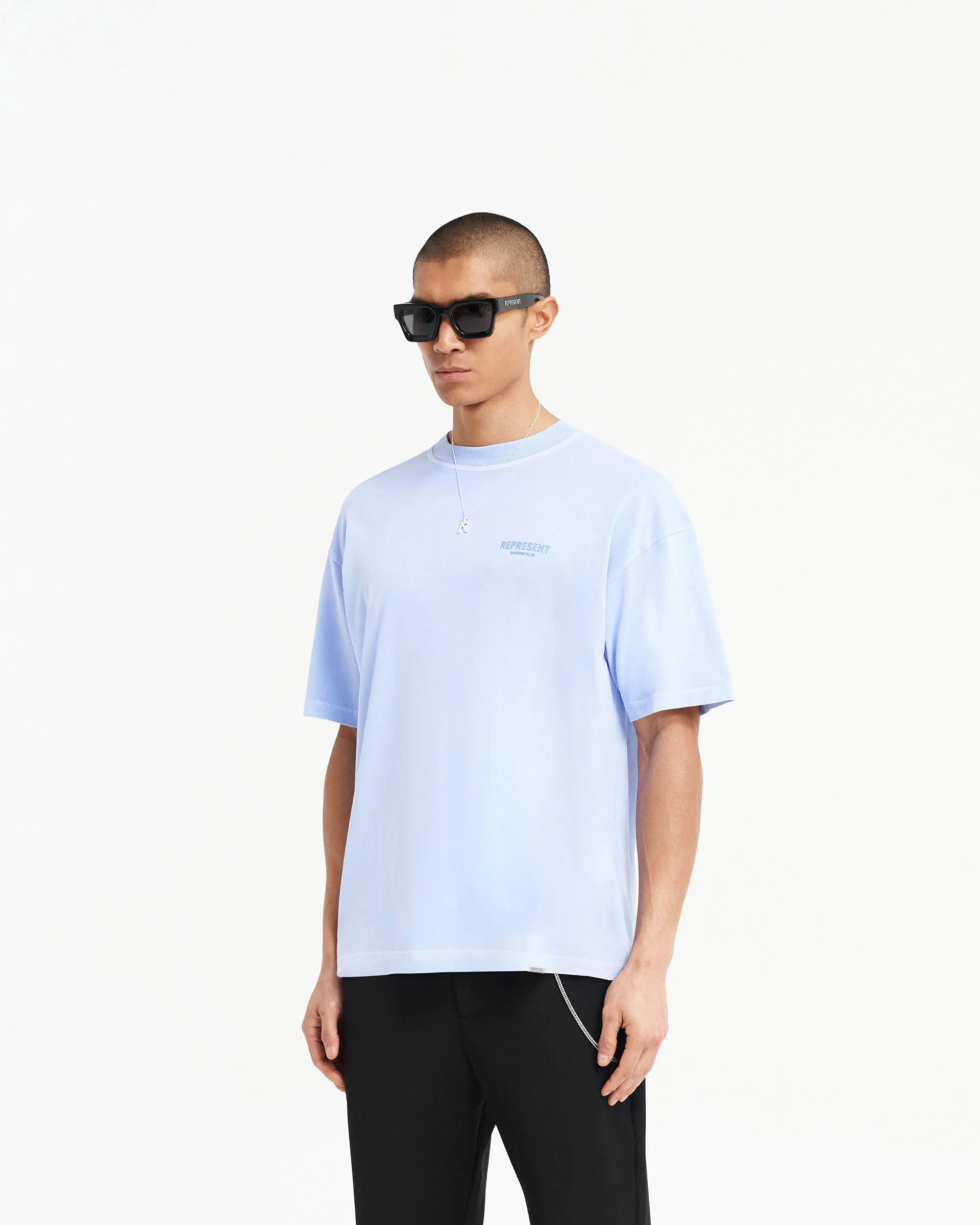 Represent Owners Club T-Shirt - Vista Blue timeless