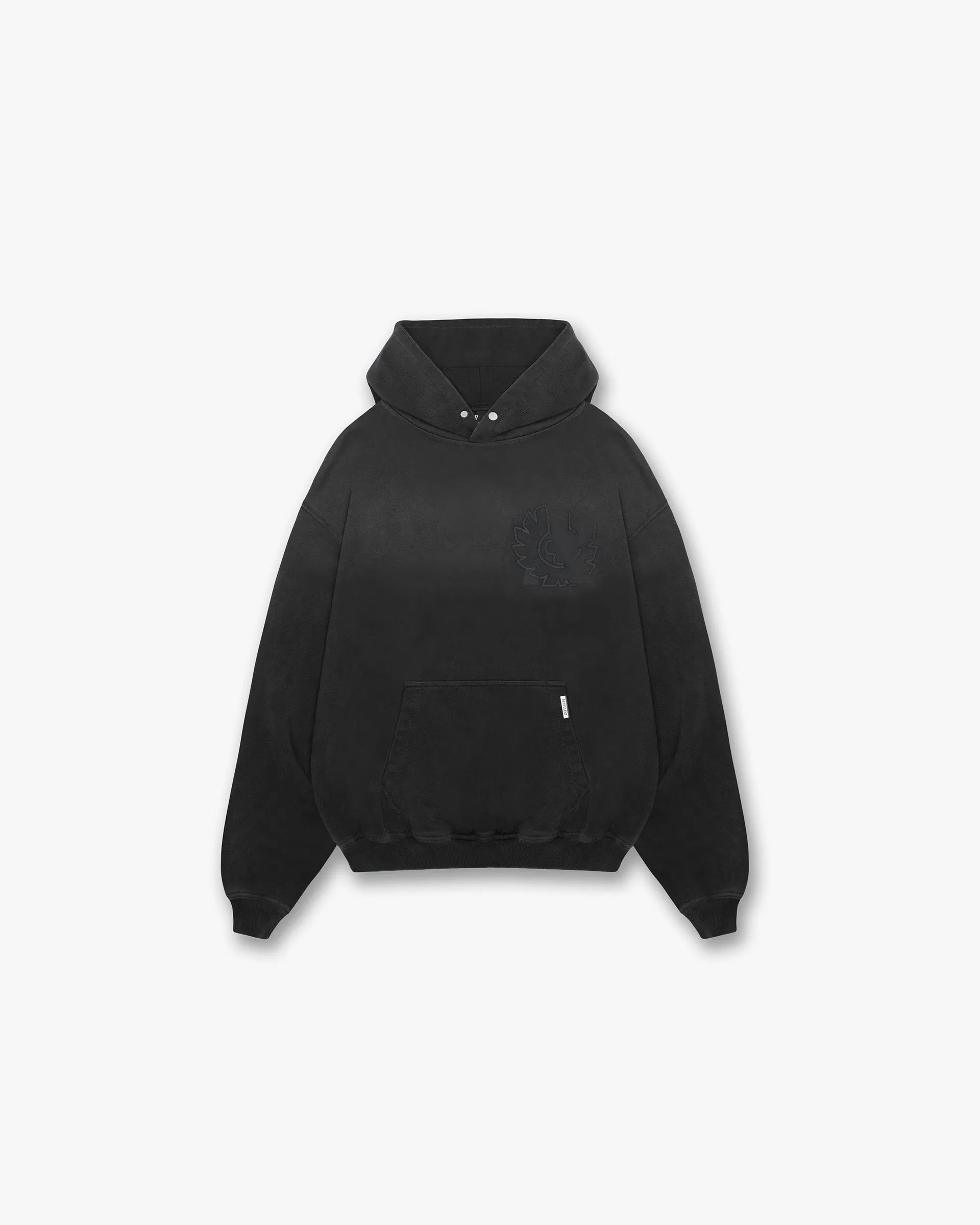 Represent X Belstaff Outline Phoenix Hoodie - Shadow Street Cool