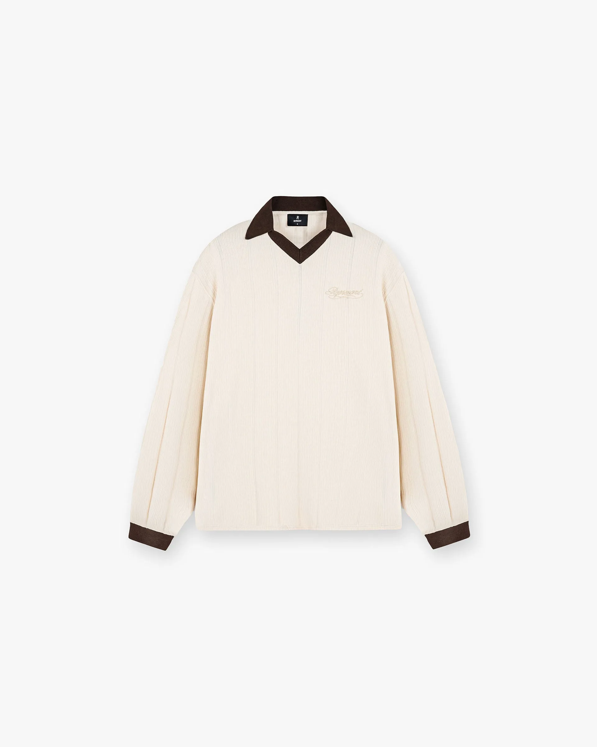 Retro Football Long Sleeve T-Shirt - Shell Bright and Bold Fresh Style Trend