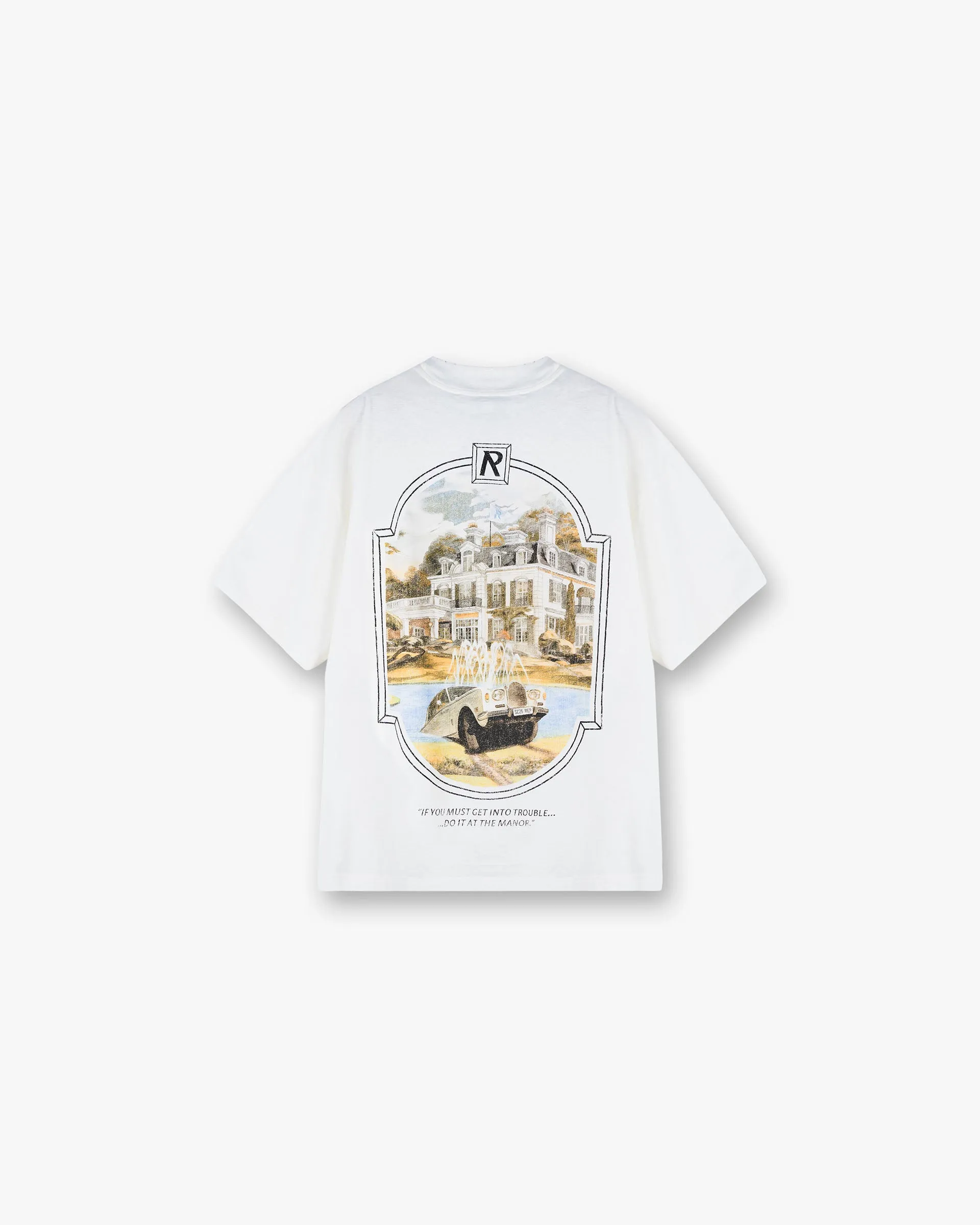 Revere Manor T-Shirt - Aged White Minimalist Layer