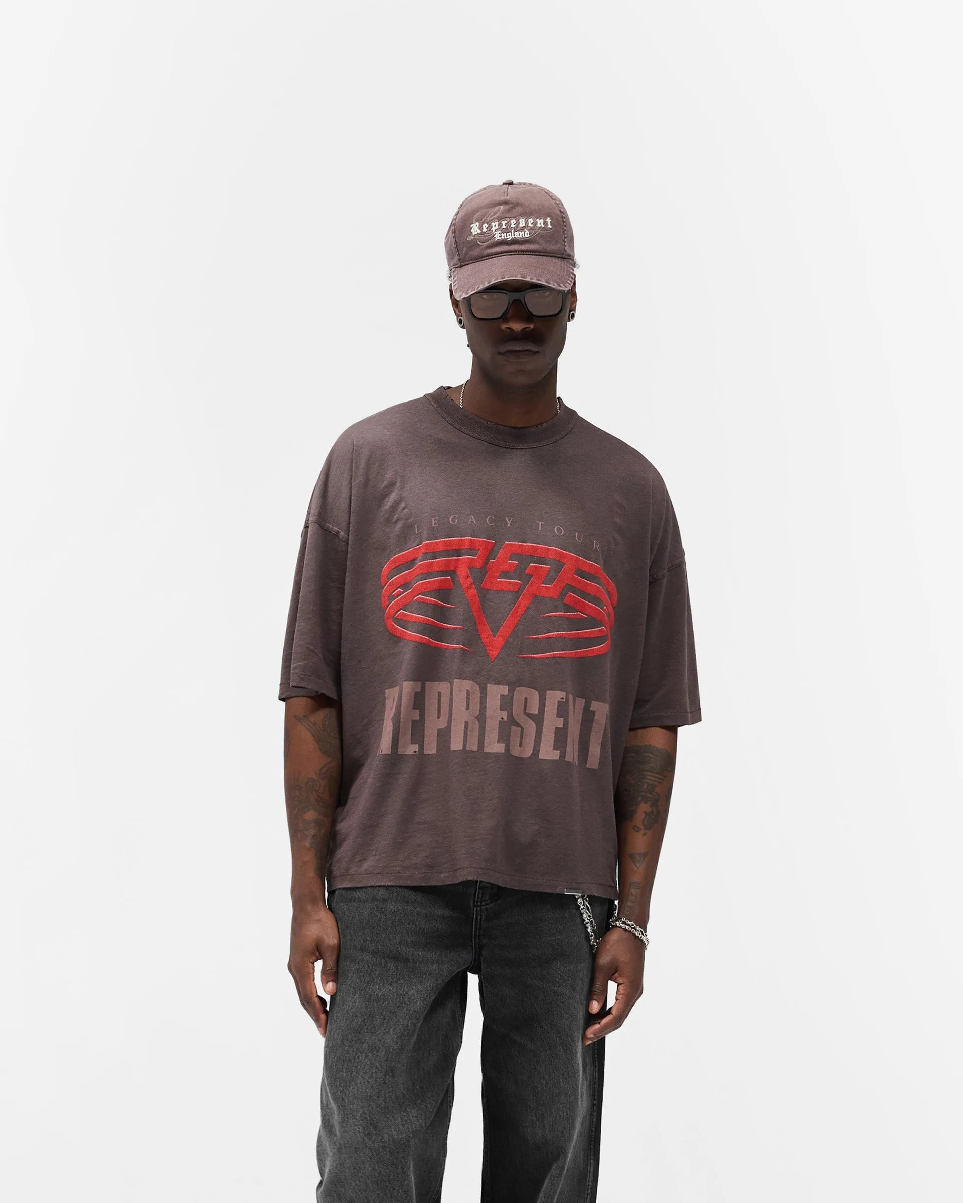 Reversible Living Legacy Tour T-Shirt - Nero Fresh and Cool Smooth Jersey Texture
