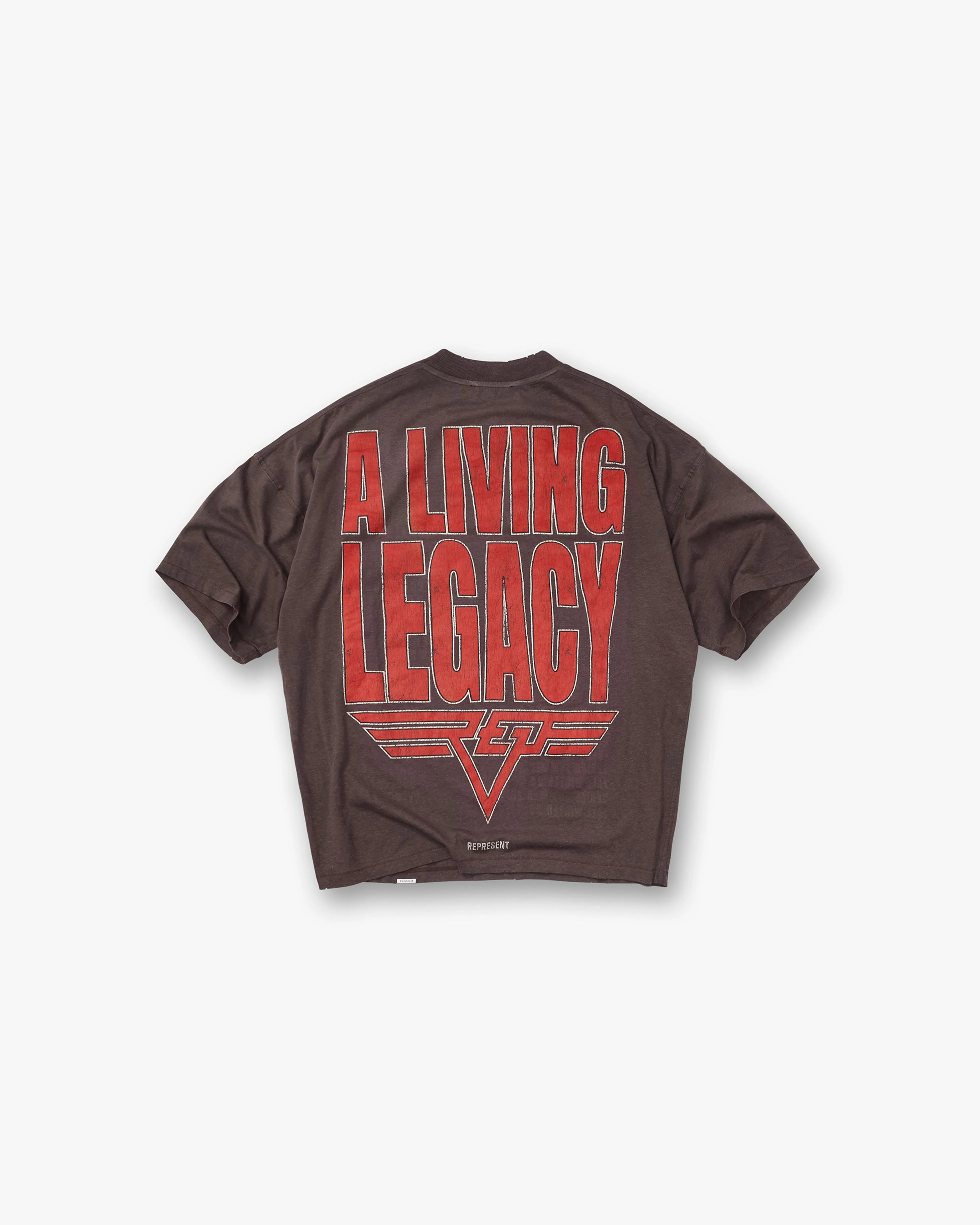 Reversible Living Legacy Tour T-Shirt - Nero Eco-friendly AntiPilling