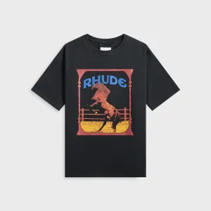Rhude Cadre Tee - Vintage Black Daily Comfort Style
