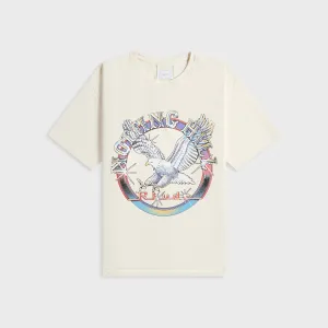 Rhude Notting Hill Eagle Tee - Vintage White Active Look Fun and Playful
