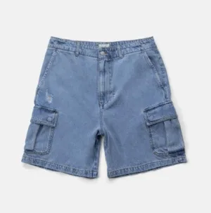 No Chafe Beach essential Rhythm Mens Shorts Denim Cargo