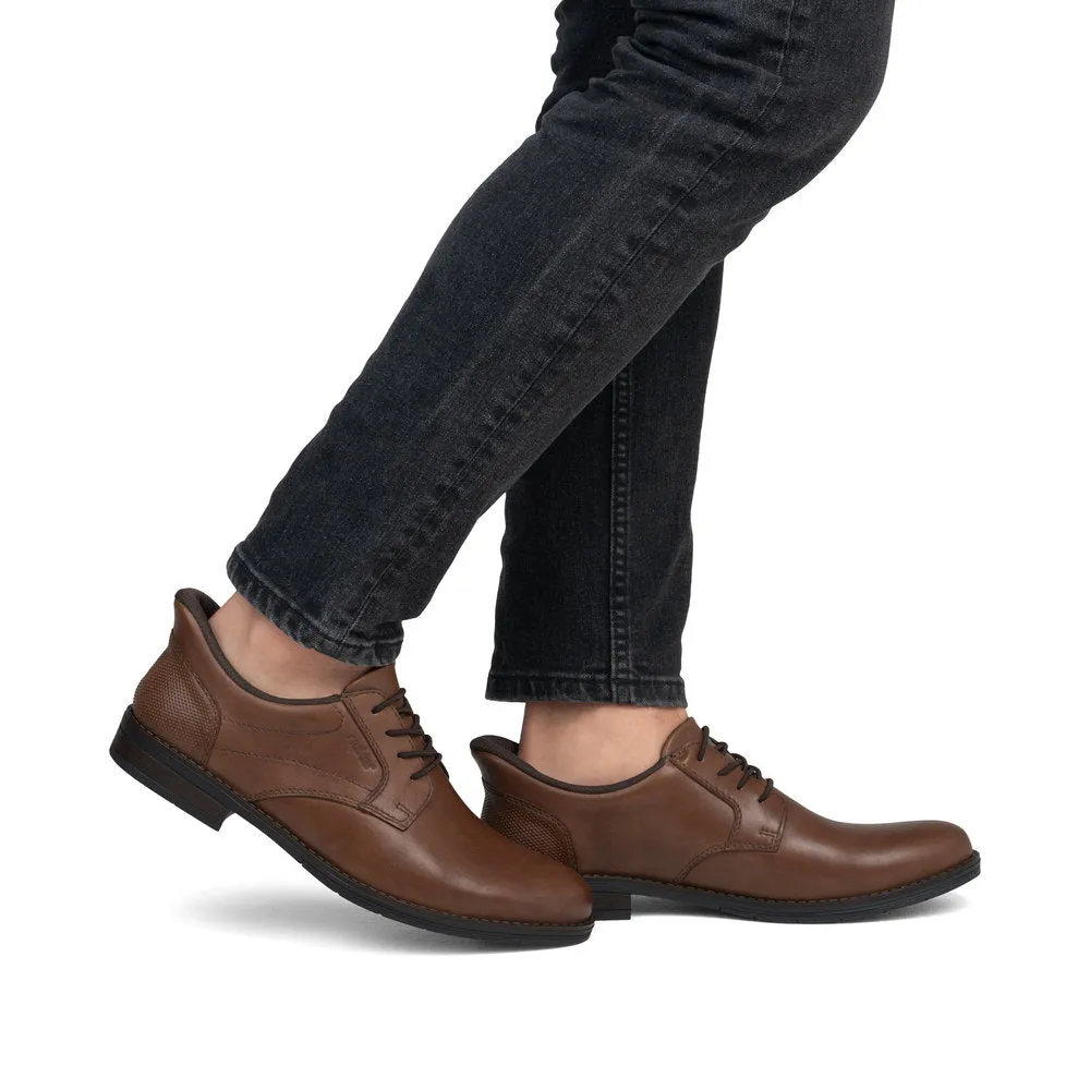 Stain Proof Rieker Mens Shoe 10353-24 Brown