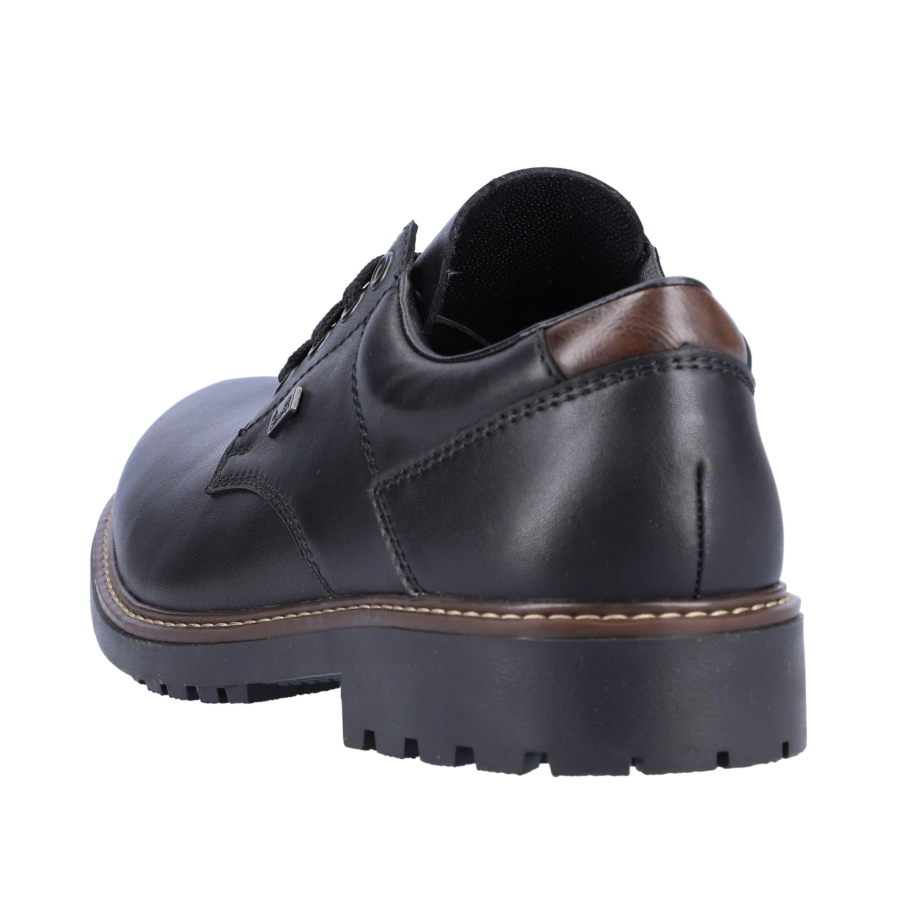 Rieker Mens Shoe F4611-00 Black Low Profile Mark Proof